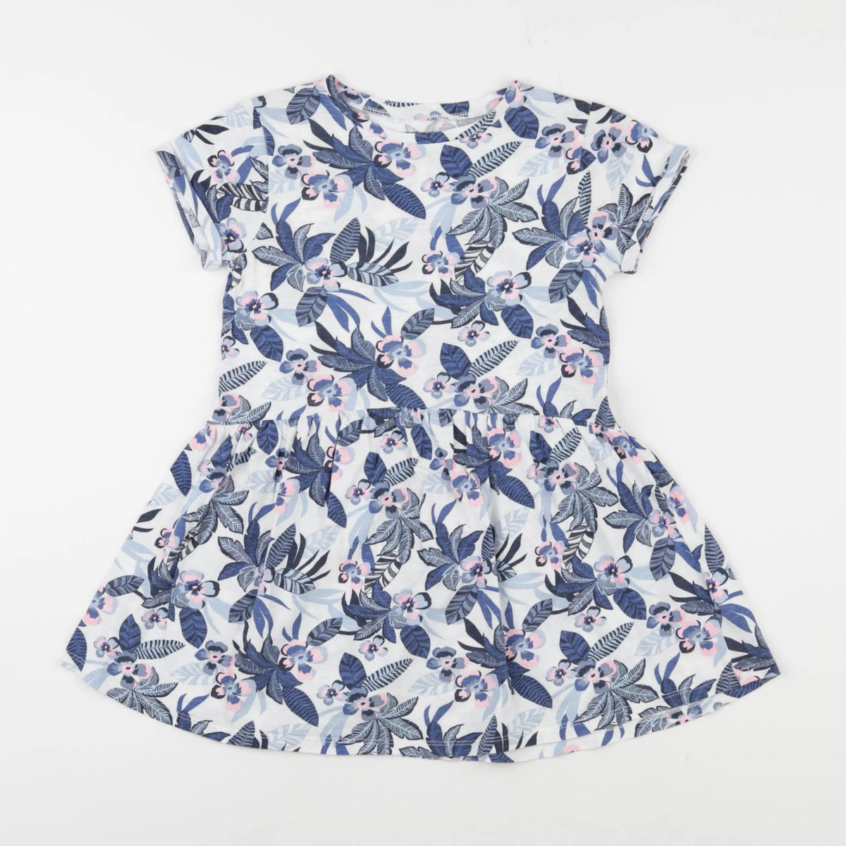 Vertbaudet - robe bleu - 8 ans