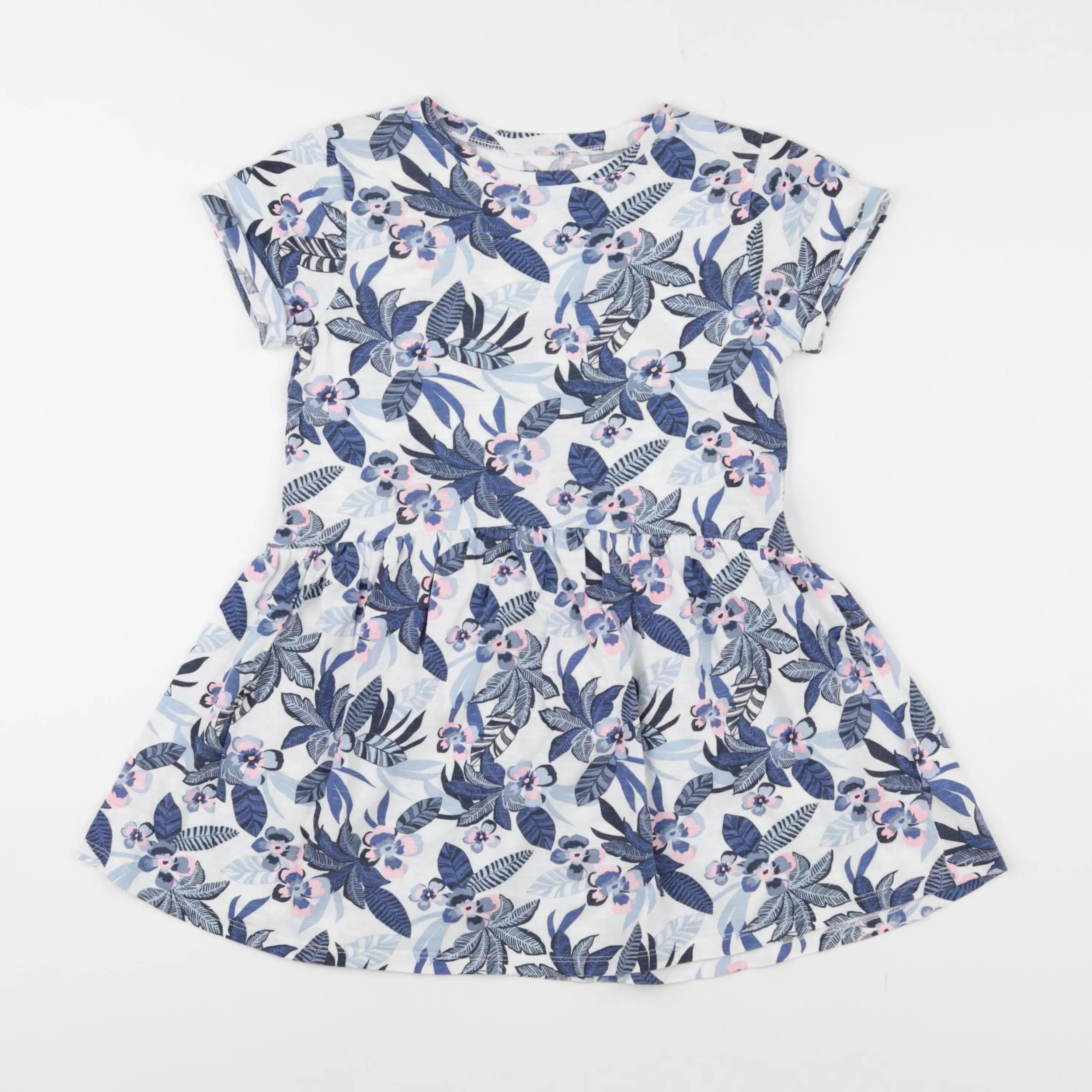 Vertbaudet - robe bleu - 8 ans