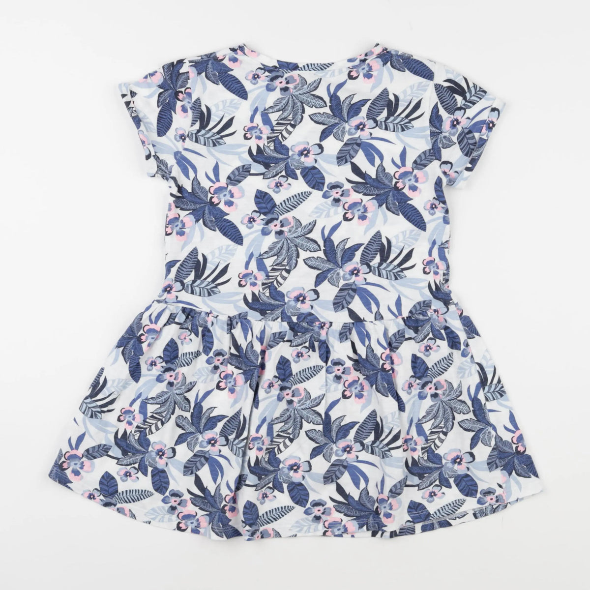 Vertbaudet - robe bleu - 8 ans