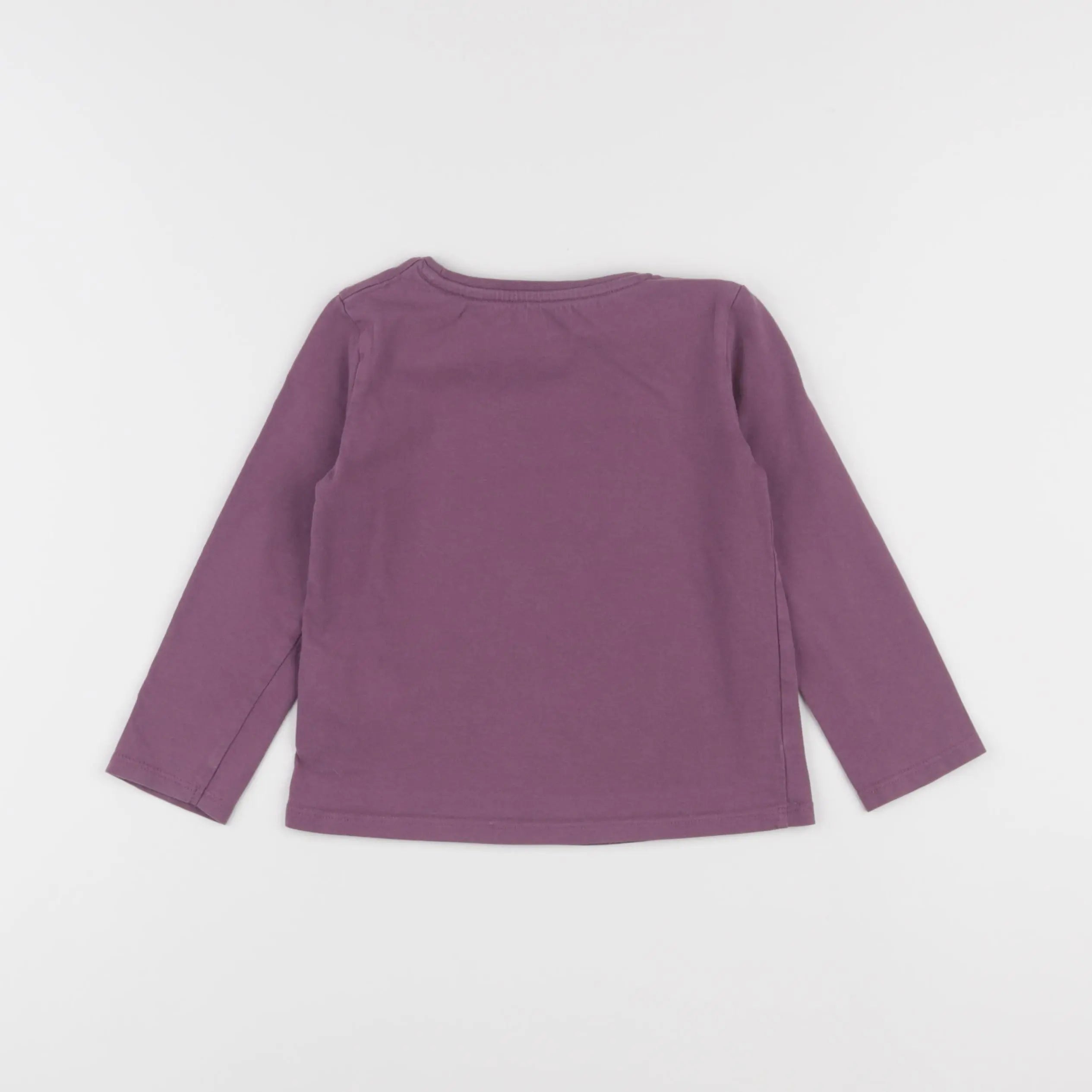 Vertbaudet - tee-shirt violet - 3 ans