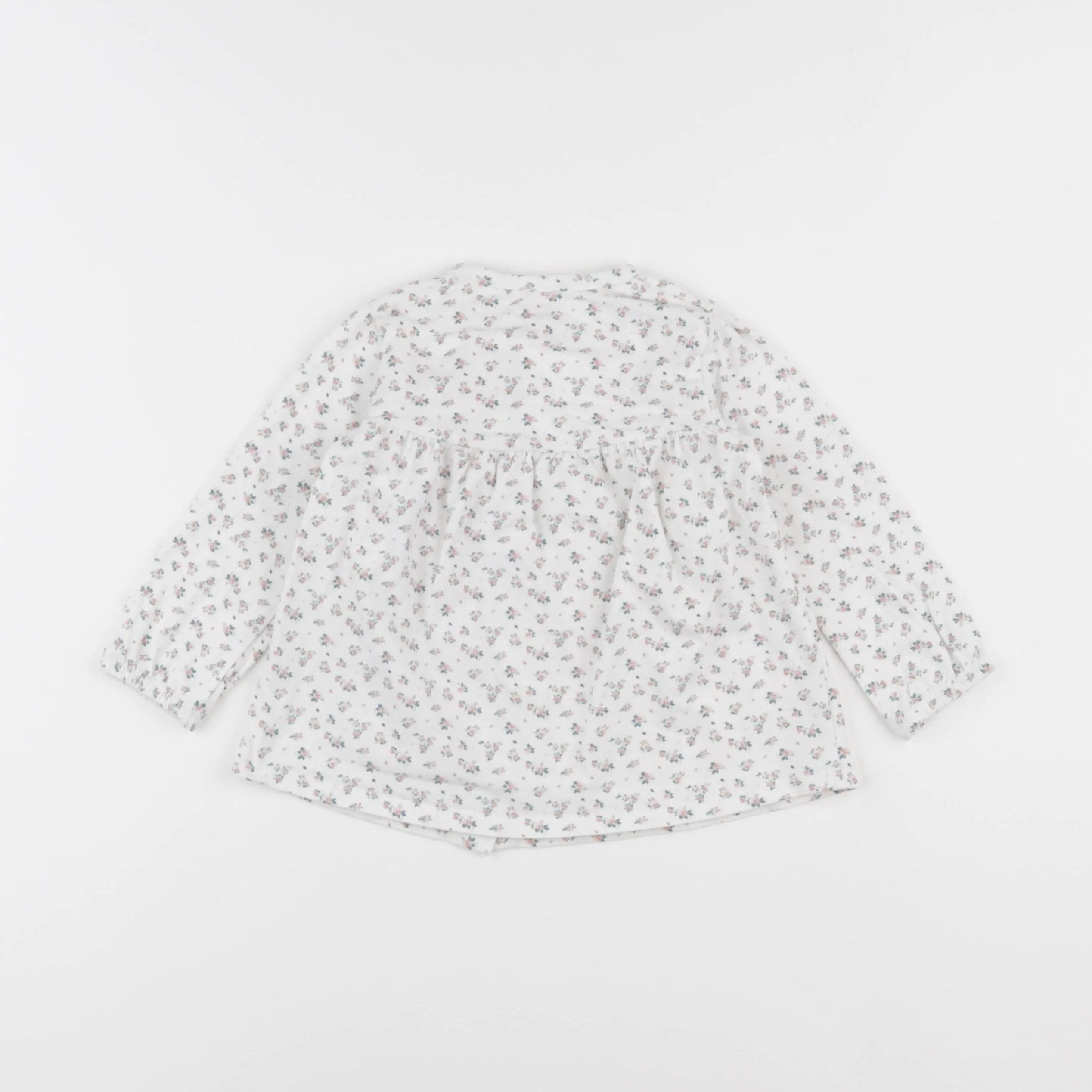 Vertbaudet - tee-shirt blanc - 12 mois