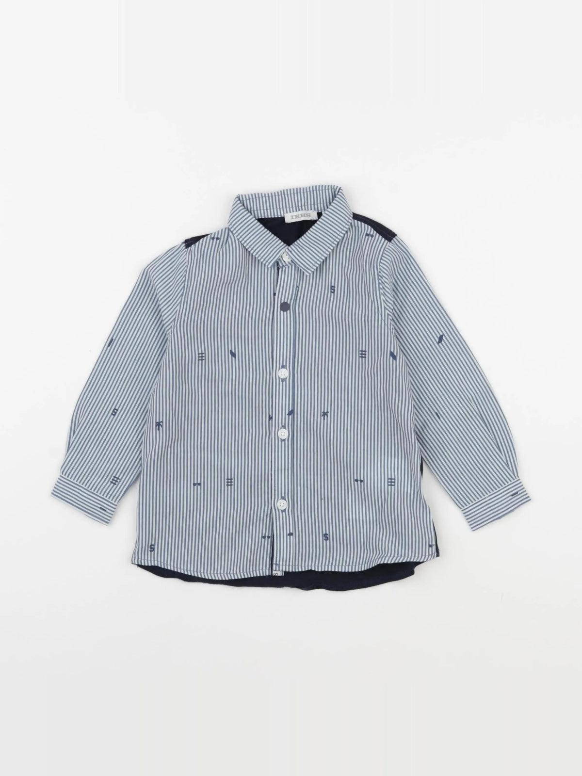 IKKS - chemise bleu - 18 mois