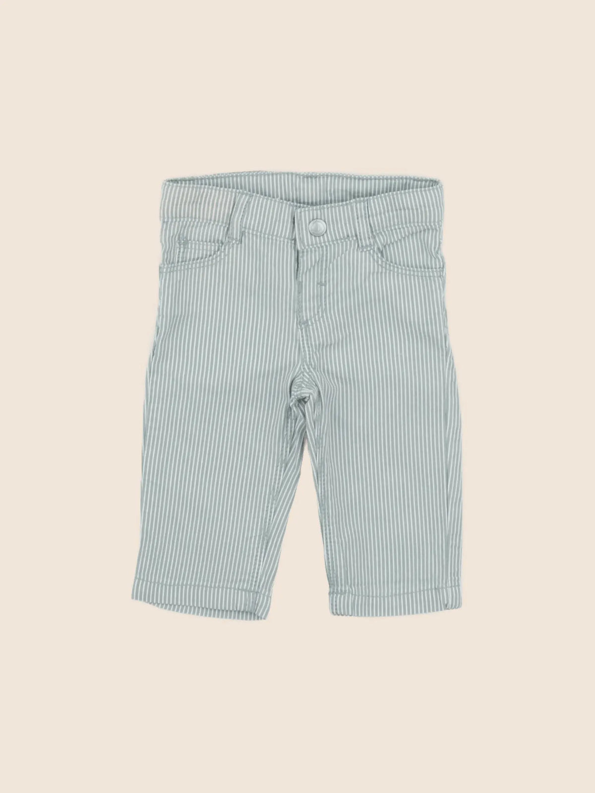 Petit Bateau - short vert - 3 mois