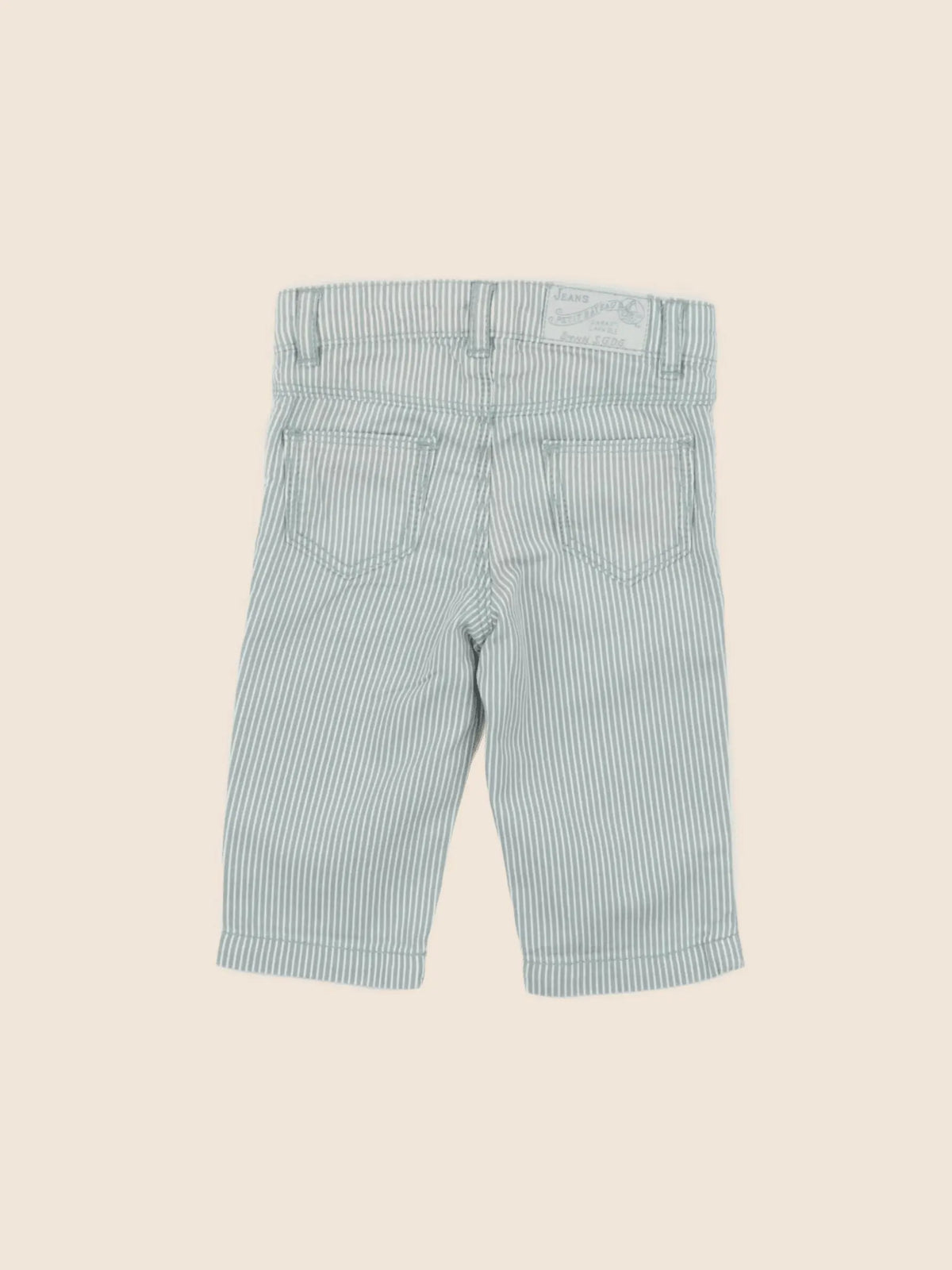 Petit Bateau - short vert - 3 mois