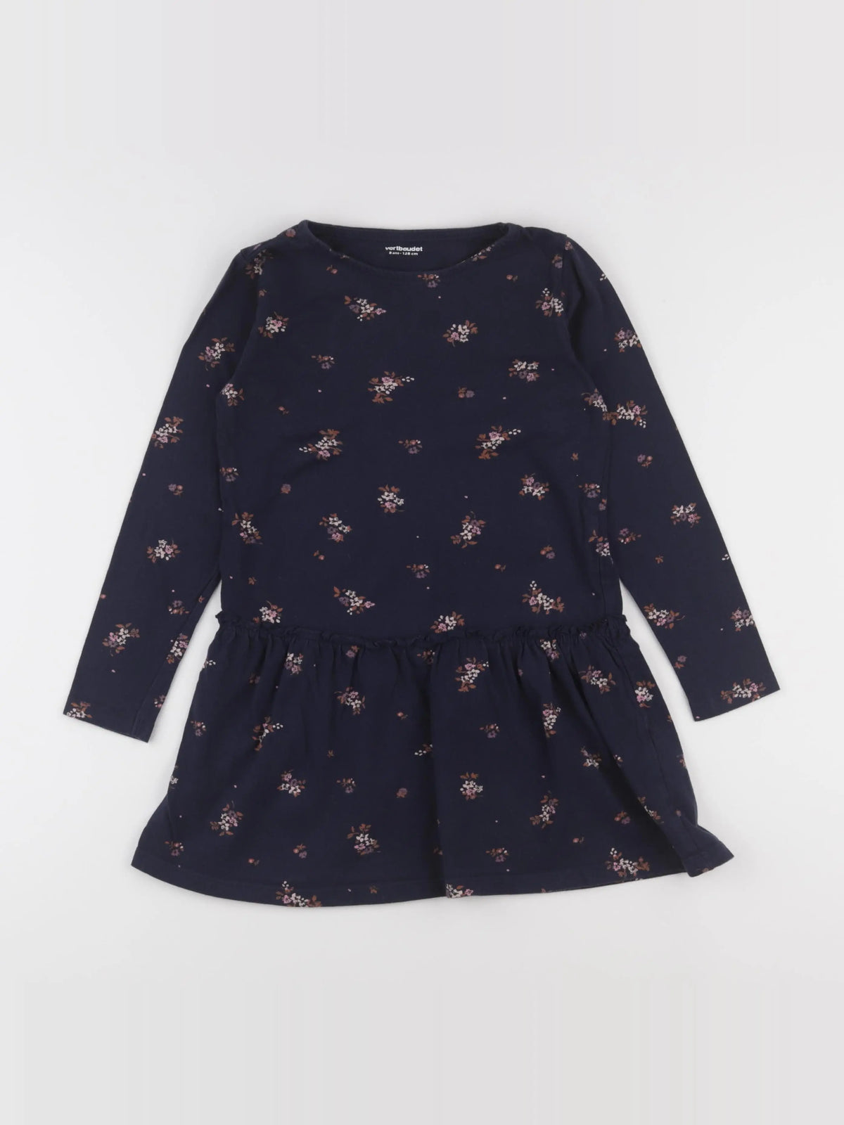 Vertbaudet - robe bleu - 8 ans