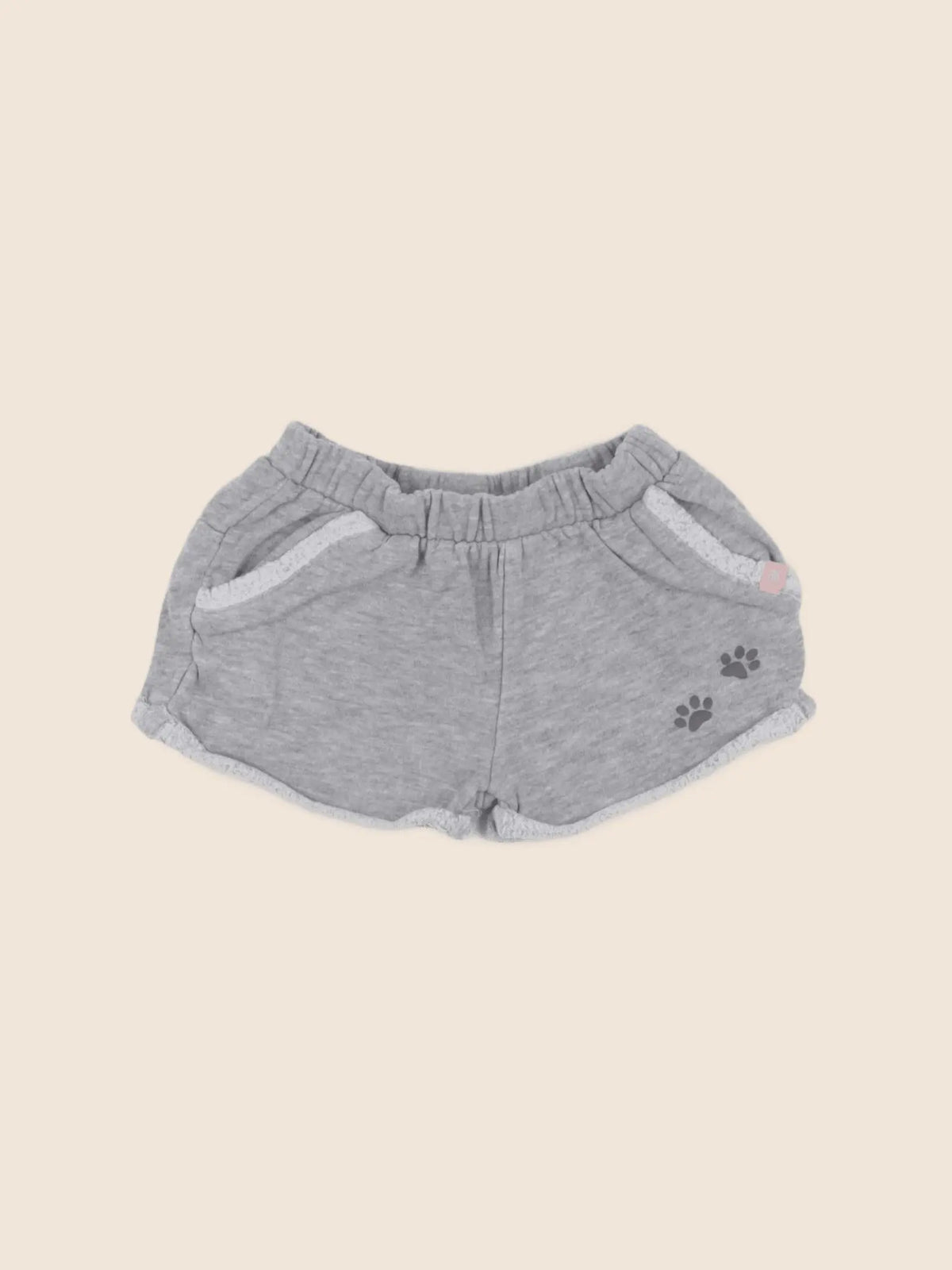 Vertbaudet - short gris - 9 mois
