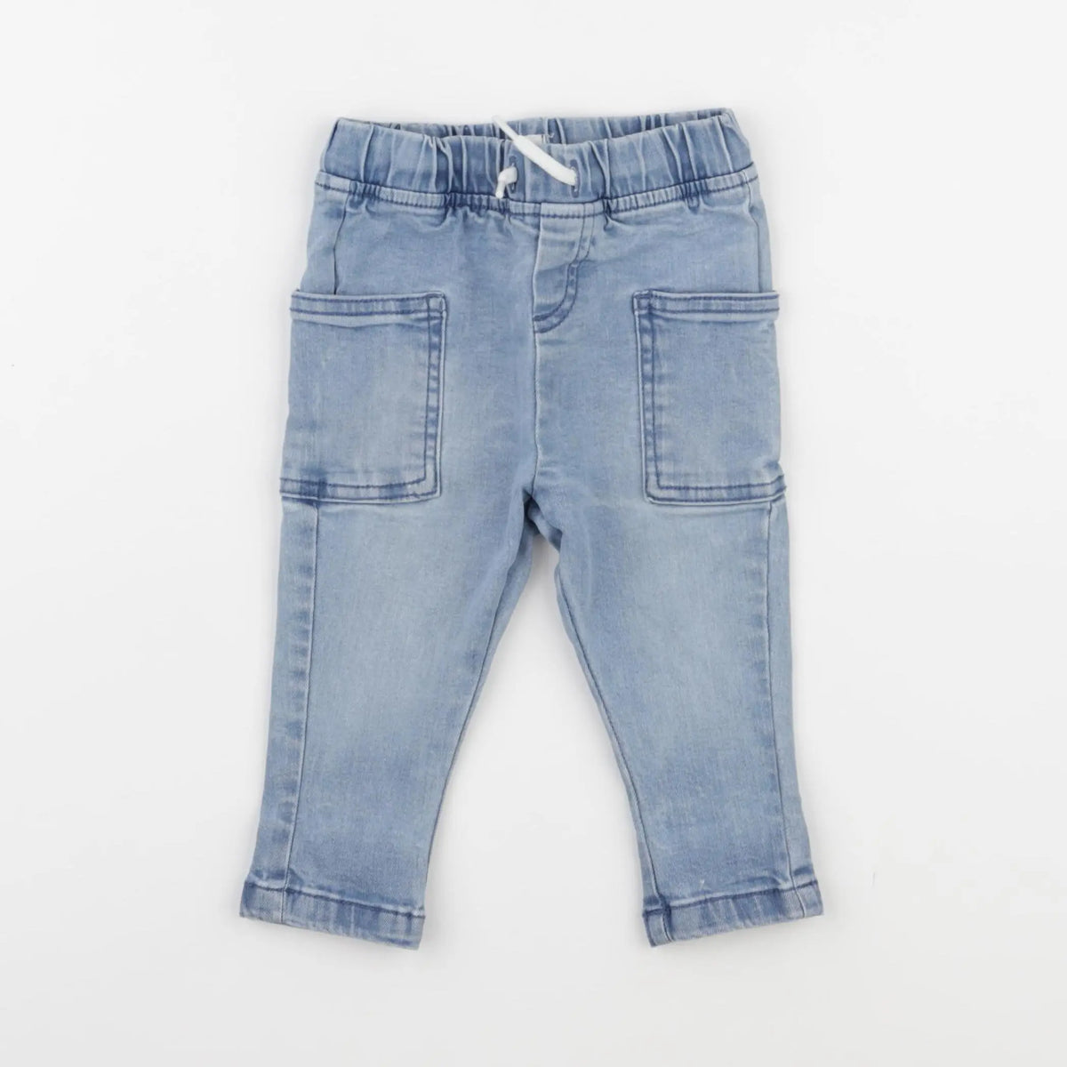 Vertbaudet - jean bleu - 9 mois