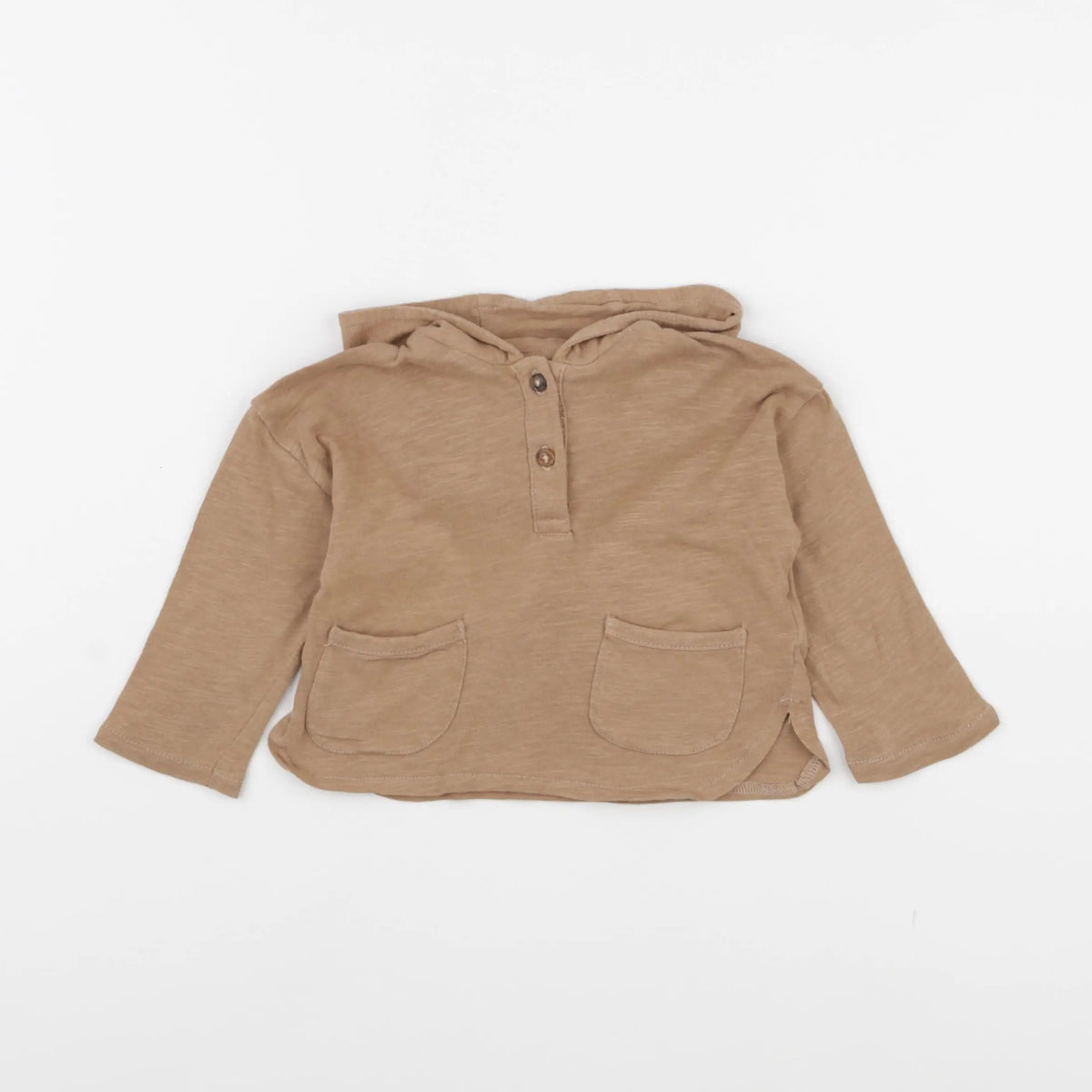 Vertbaudet - tee-shirt marron - 9 mois