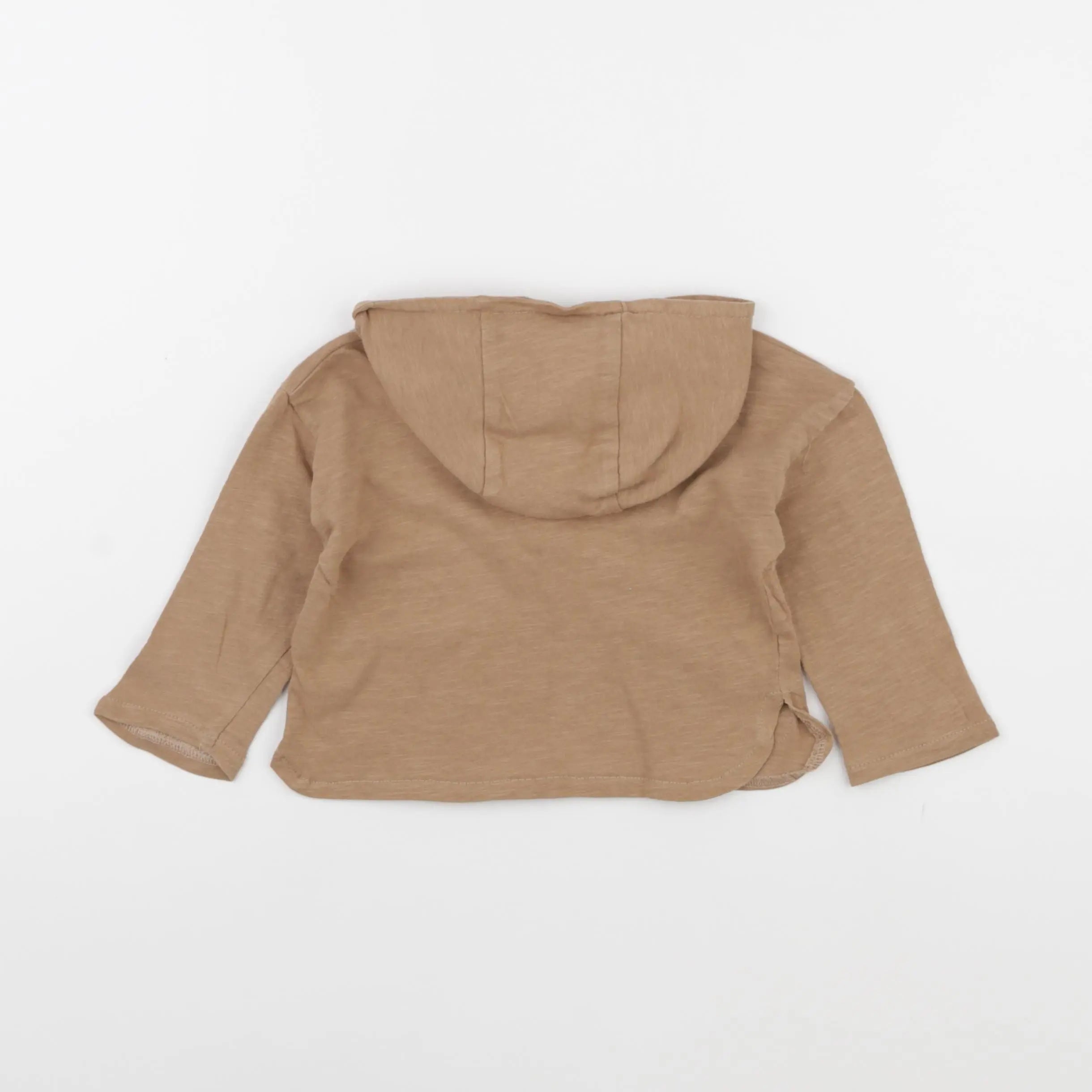 Vertbaudet - tee-shirt marron - 9 mois
