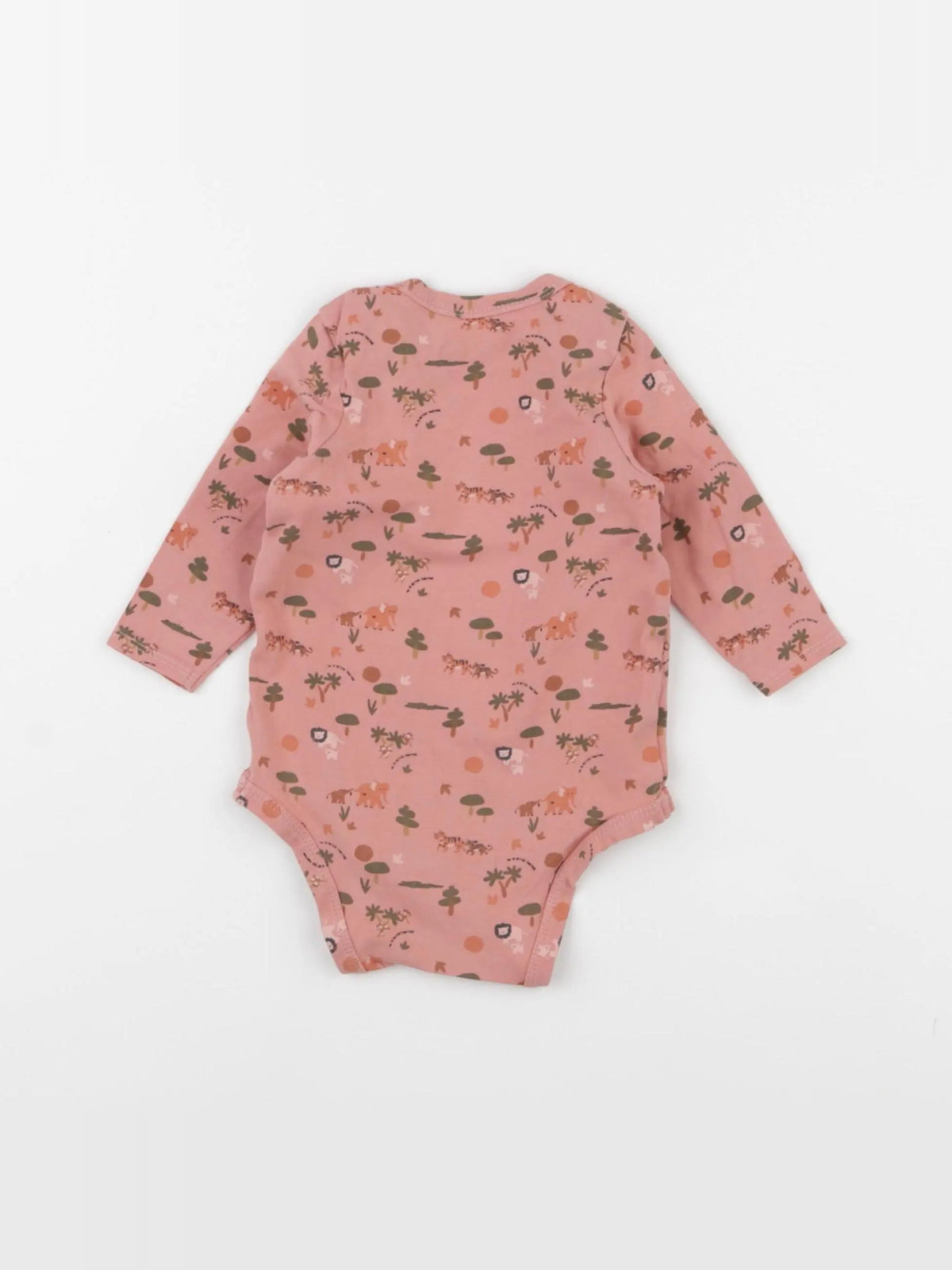 Tape à l'oeil - body rose - 6 mois