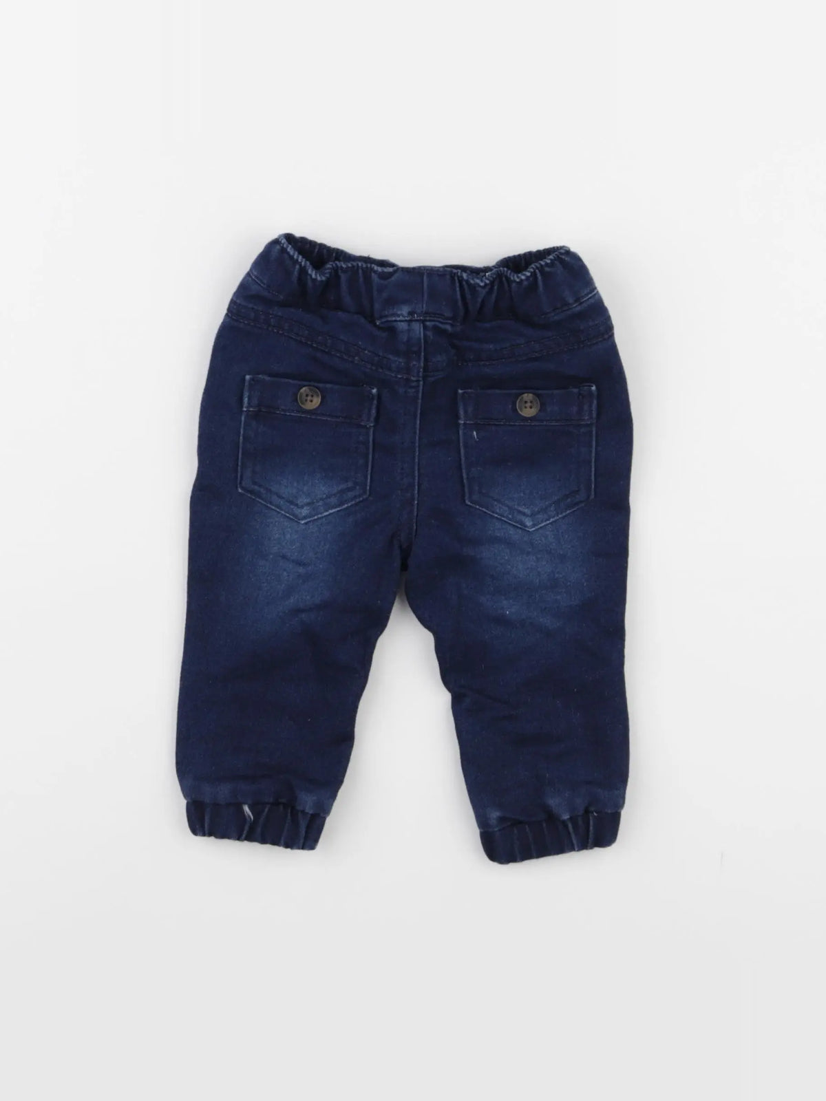 Vertbaudet - jean bleu - 3 mois