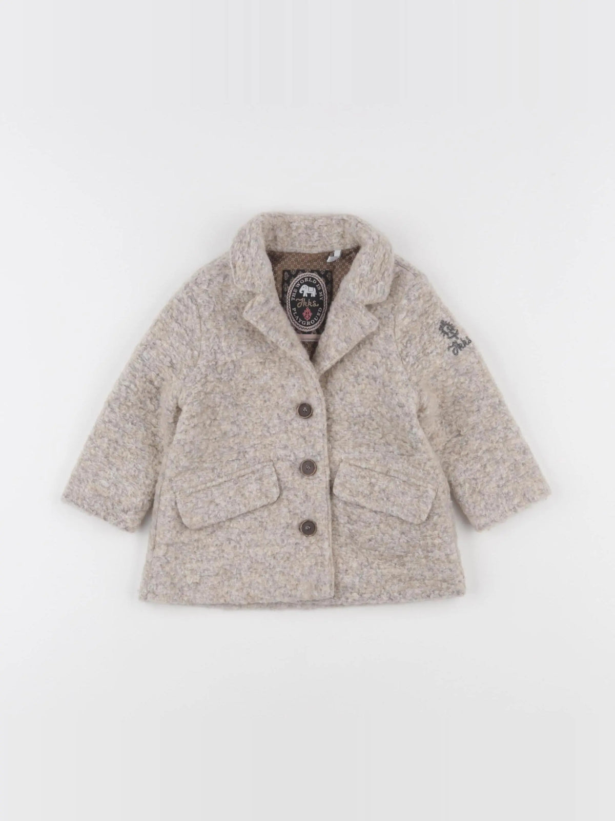 IKKS - veste beige - 12 mois