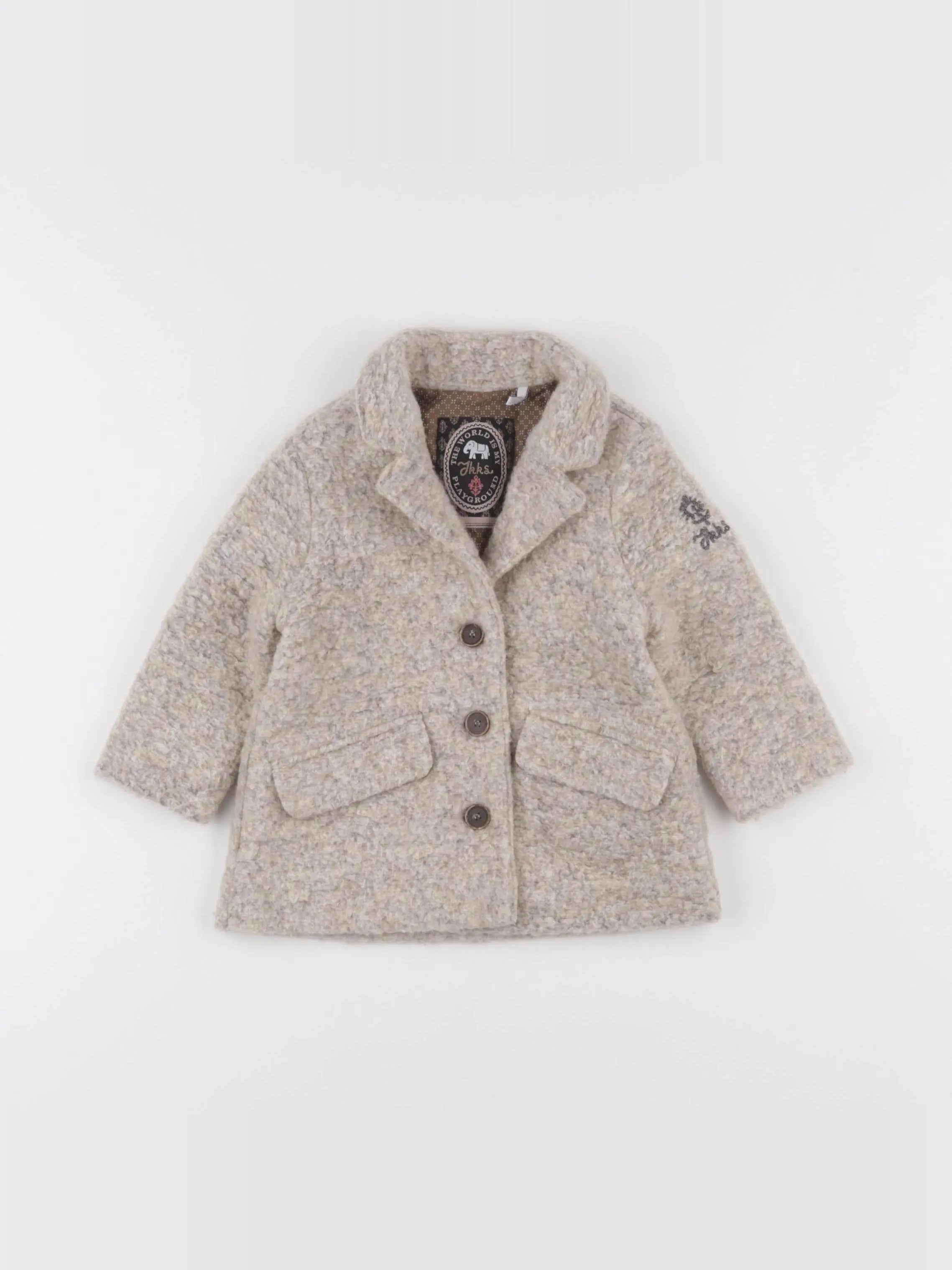 IKKS - veste beige - 12 mois