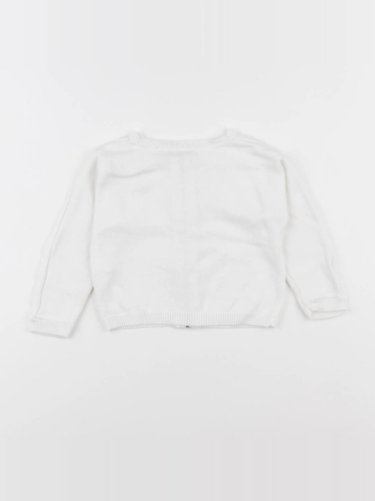 IKKS - gilet blanc - 18 mois