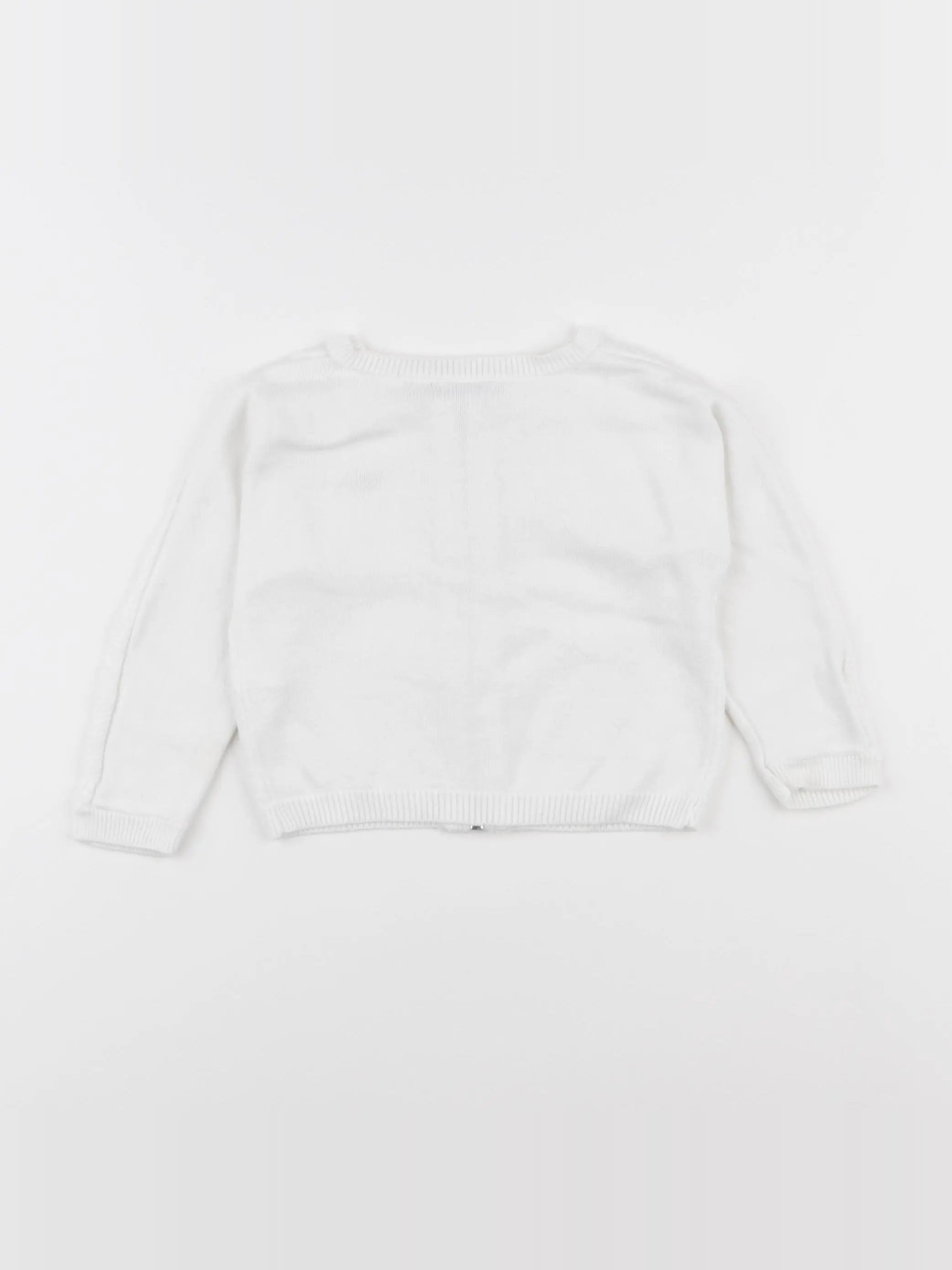 IKKS - gilet blanc - 18 mois