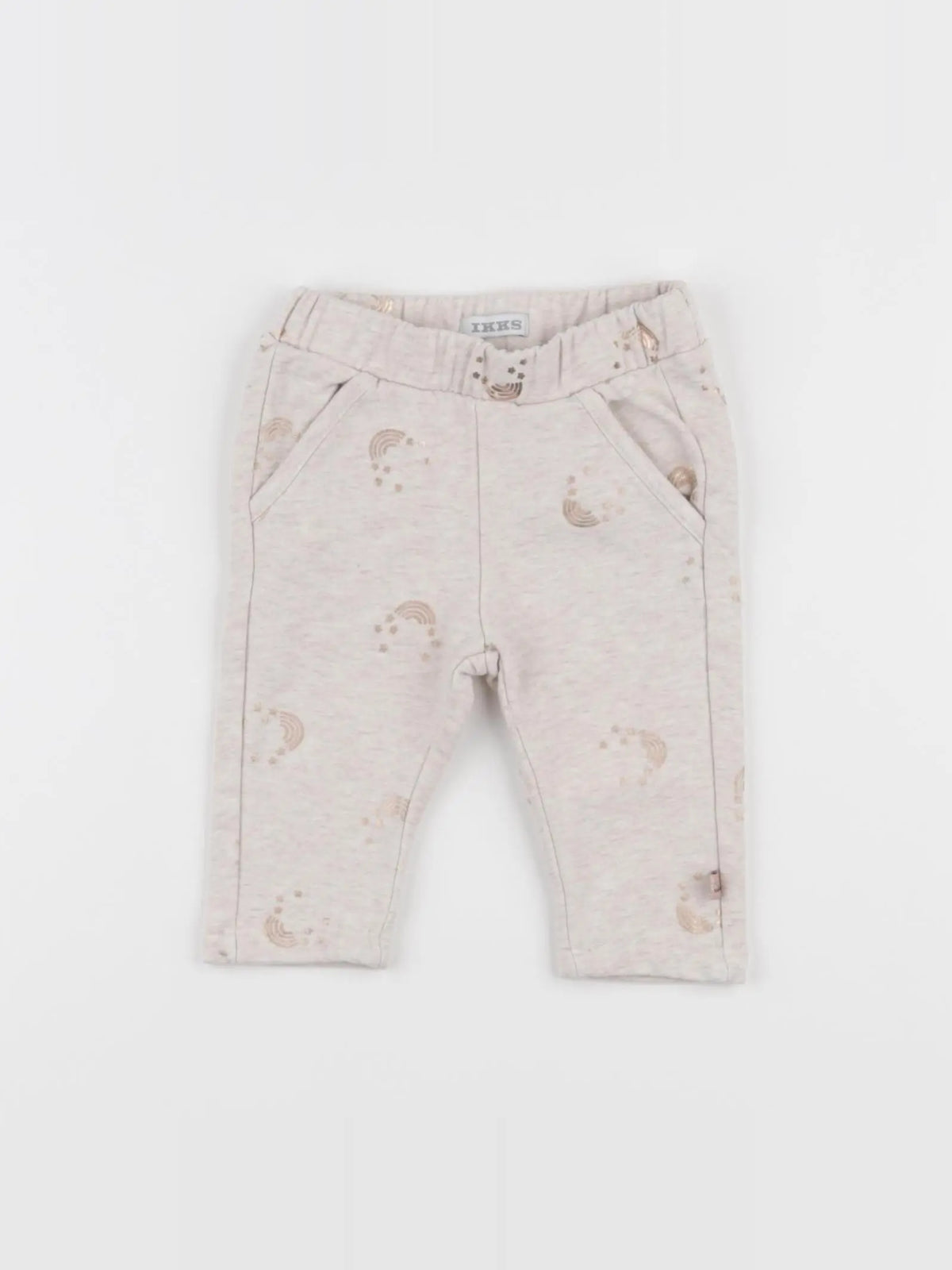 IKKS - legging beige - 3 mois