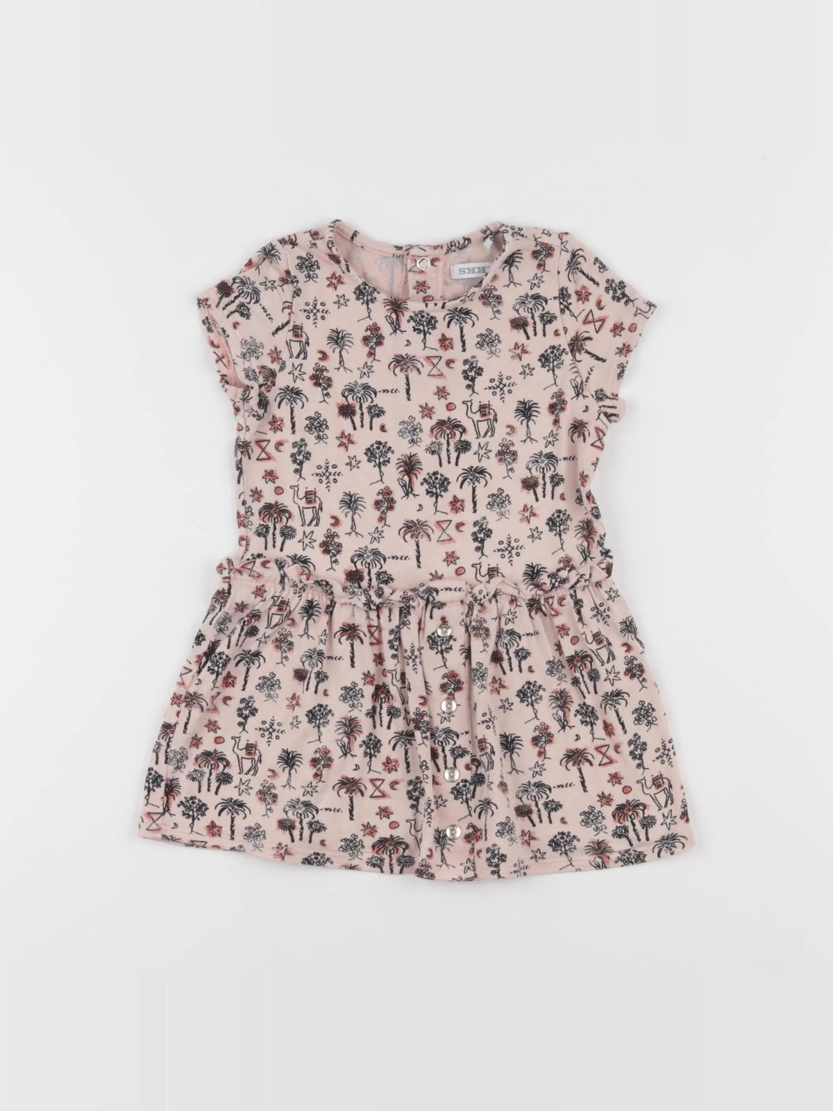 IKKS - robe rose - 18 mois
