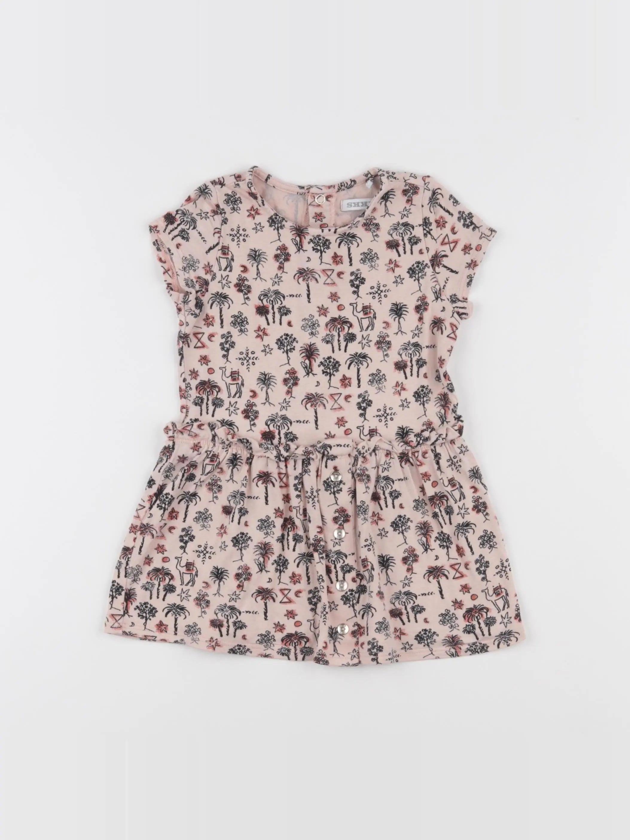 IKKS - robe rose - 18 mois