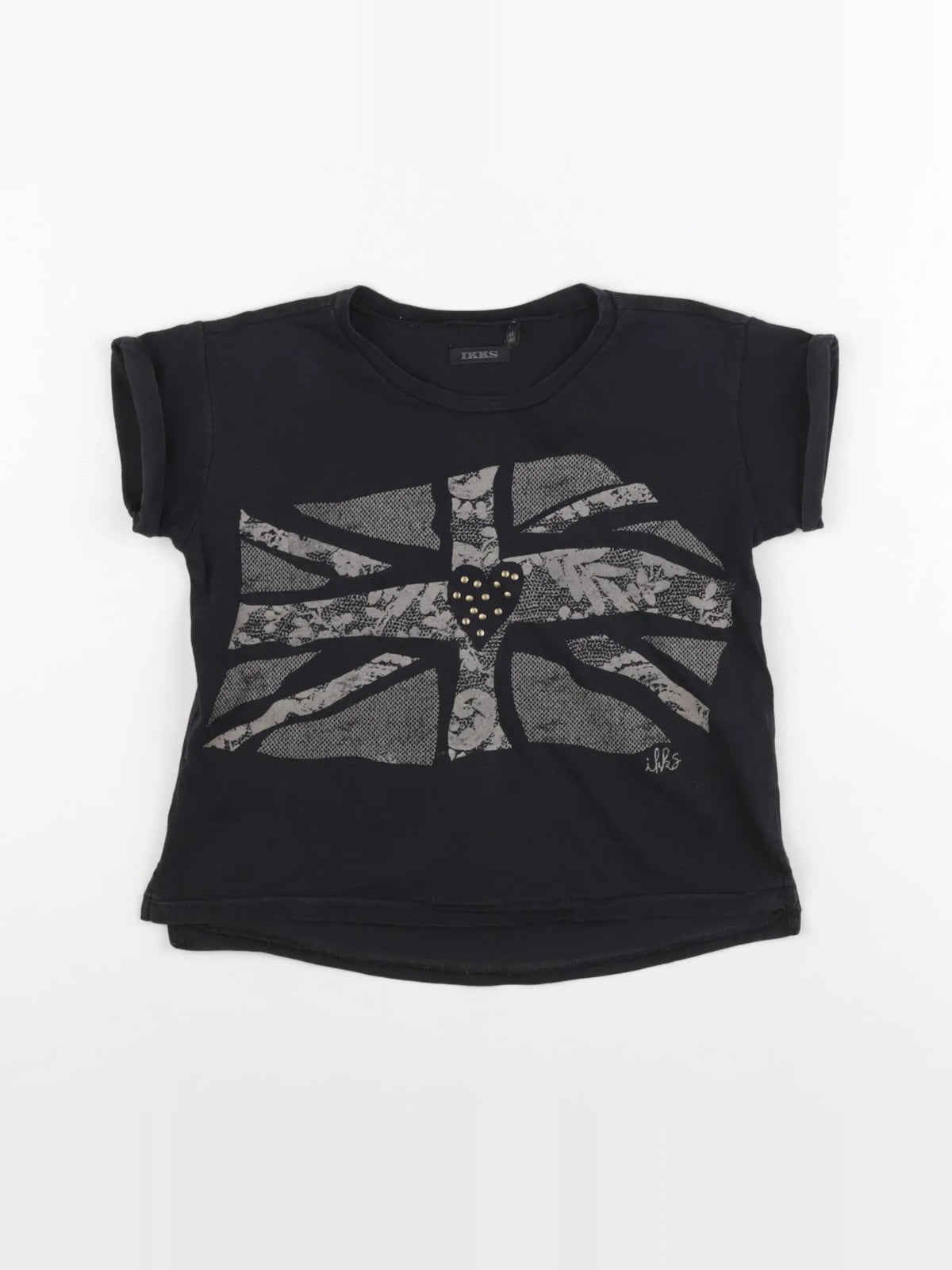 IKKS - tee-shirt noir - 4 ans