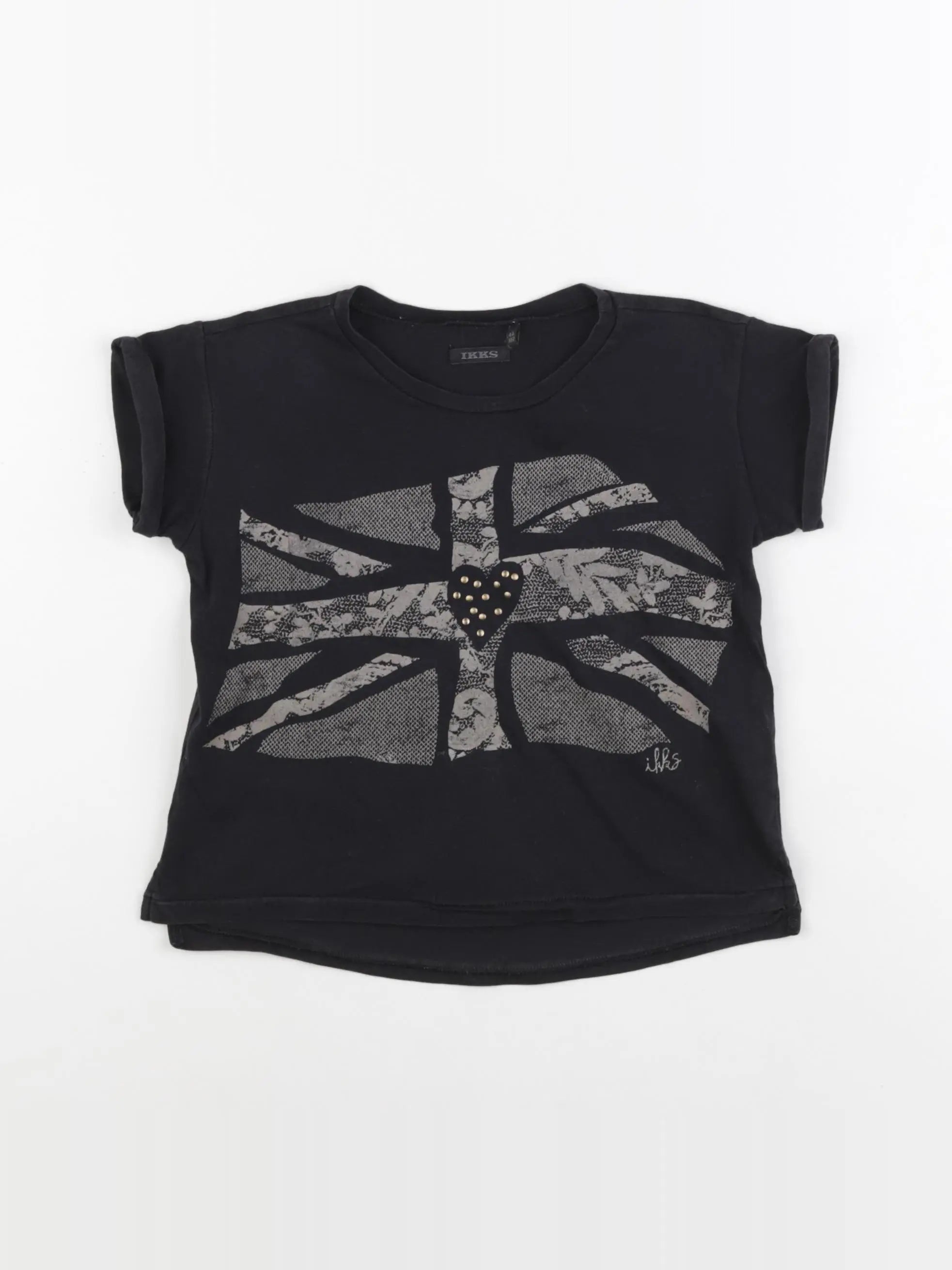 IKKS - tee-shirt noir - 4 ans