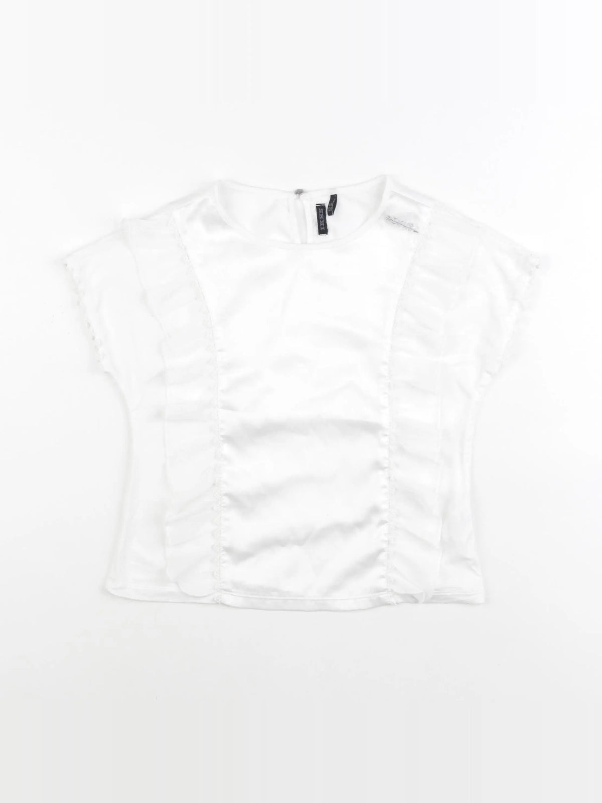IKKS - blouse blanc - 8 ans