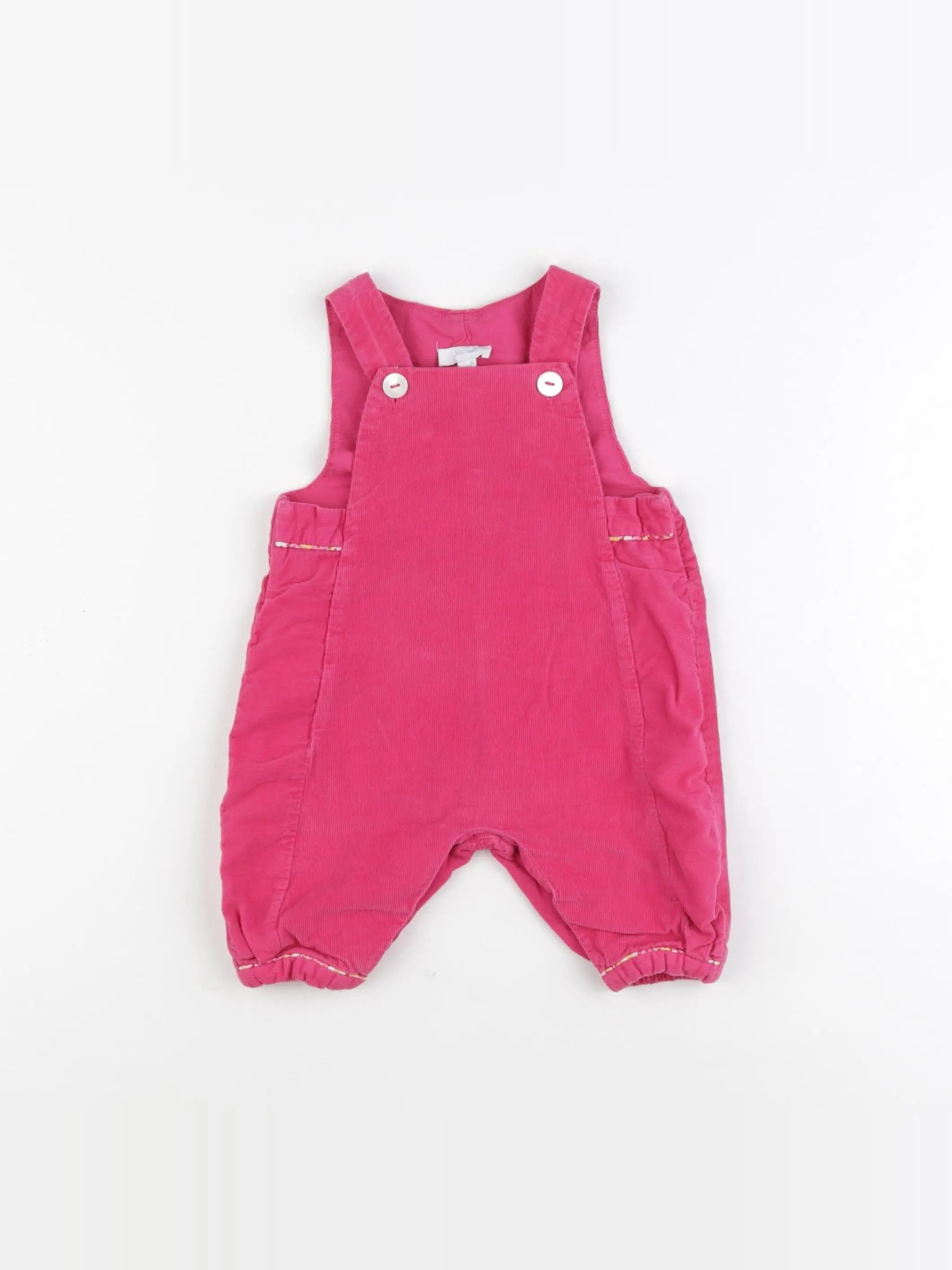 Jacadi - salopette rose - 3 mois