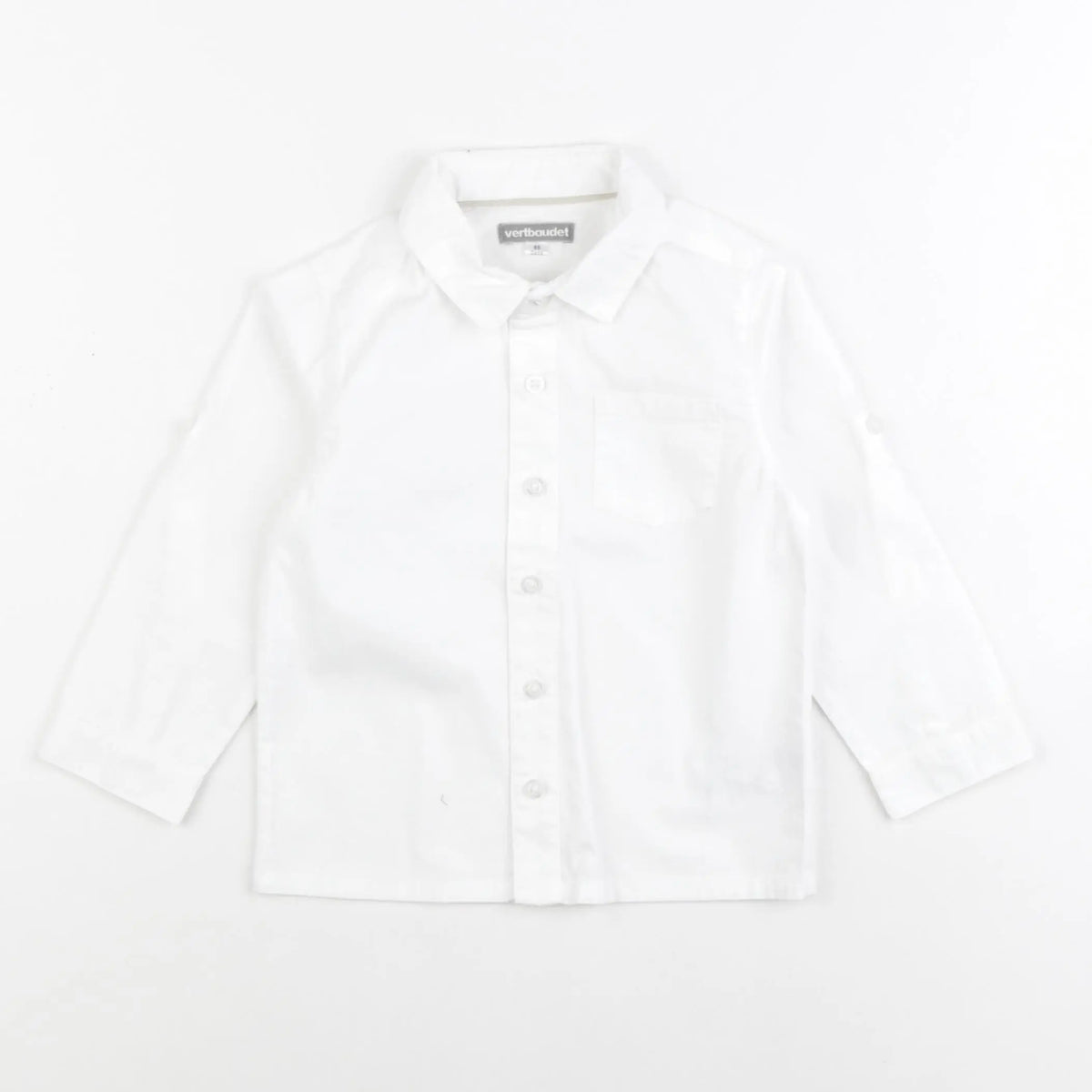 Vertbaudet - chemise blanc - 2 ans