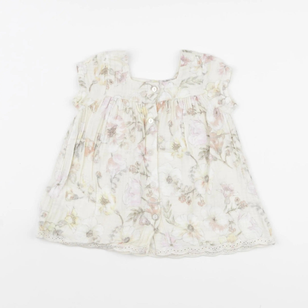 Vertbaudet - robe multicolore - 3 mois