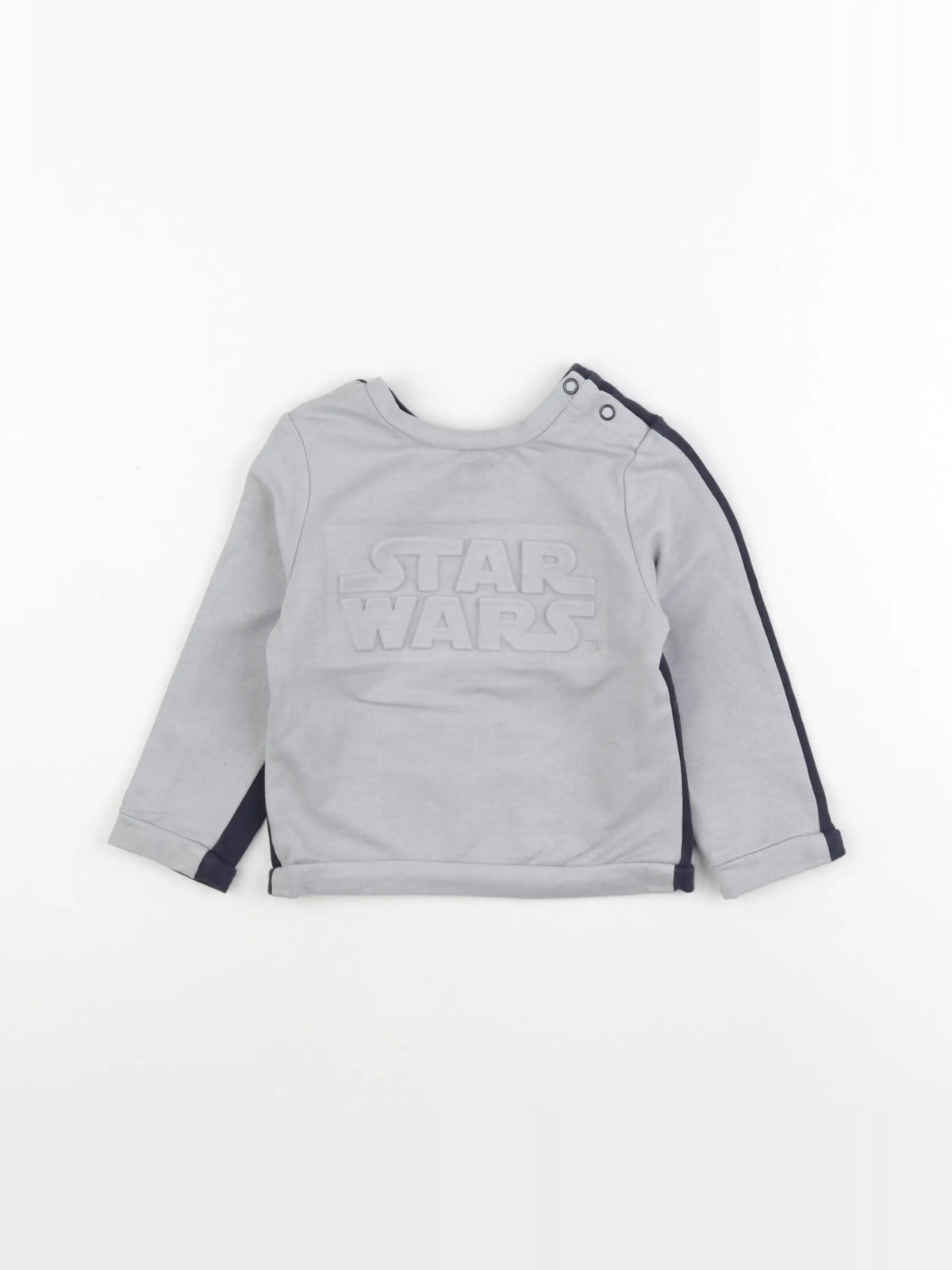 IKKS - sweat bleu - 2 ans