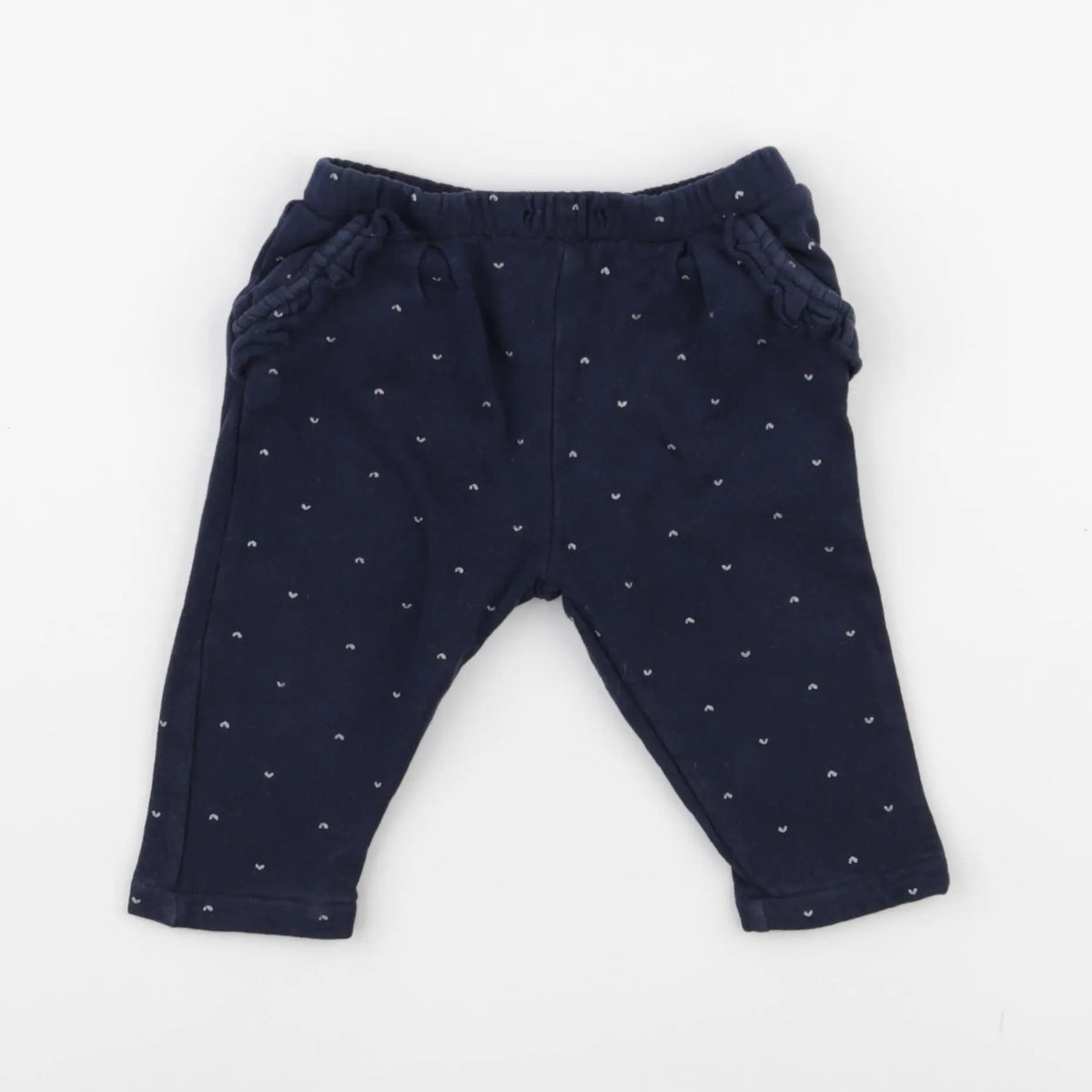 Vertbaudet - jogging bleu - 9 mois