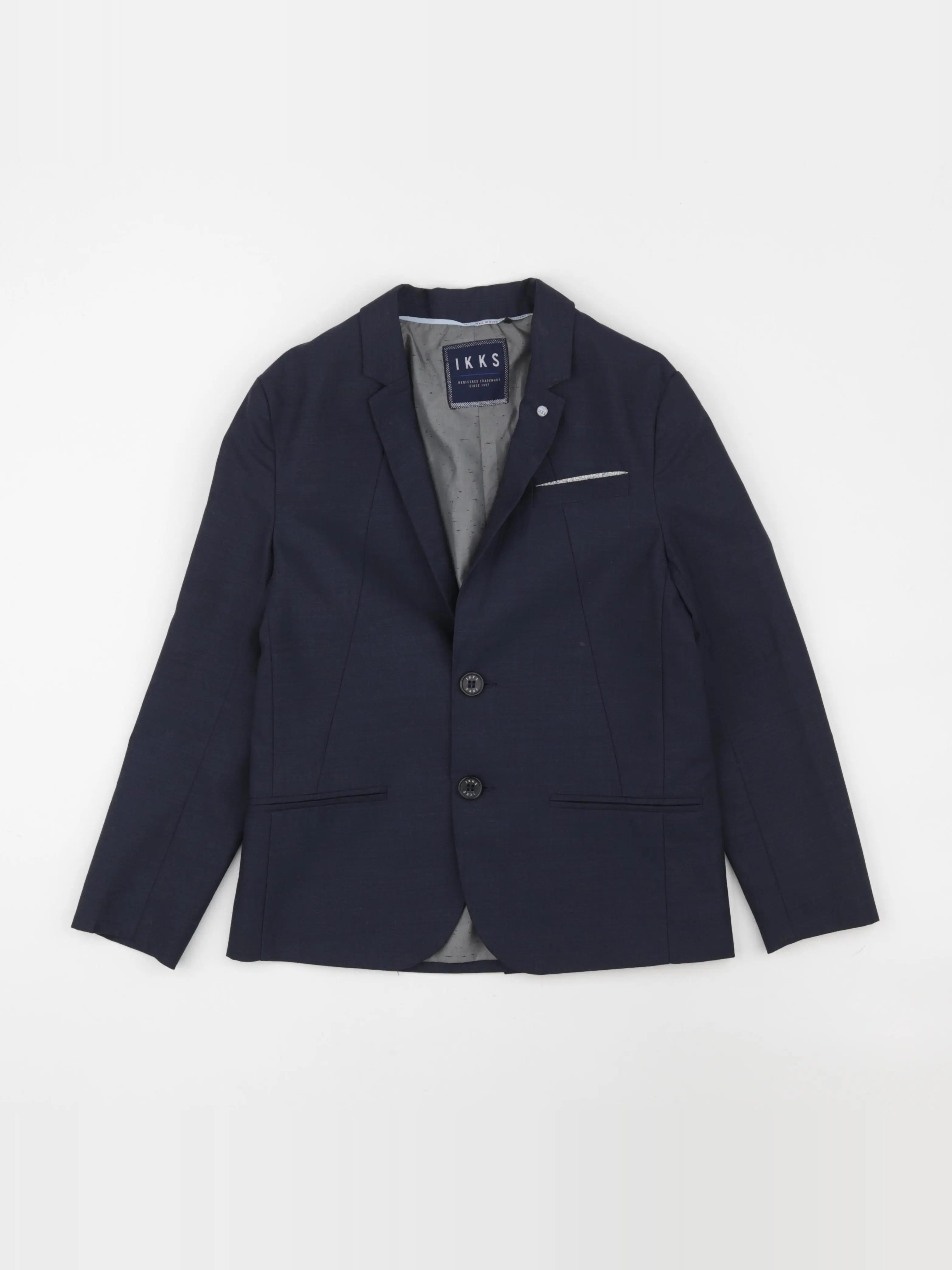 IKKS - veste bleu - 10 ans