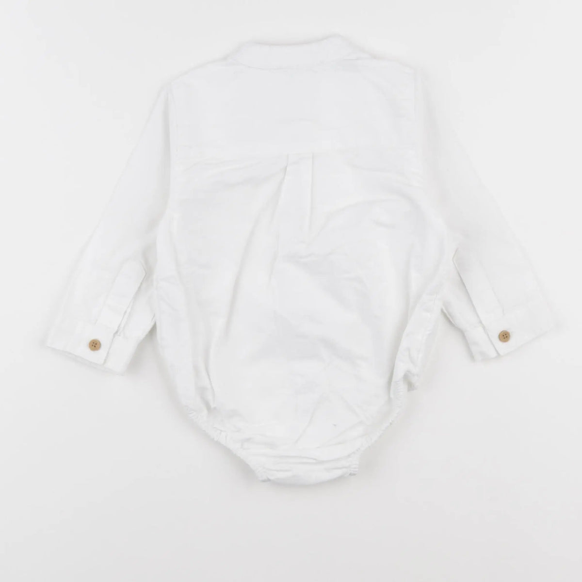 Vertbaudet - combinaison blanc - 12 mois