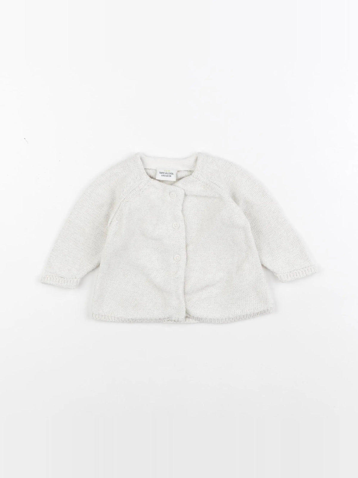 Tape à l'oeil - gilet beige, or - 6 mois