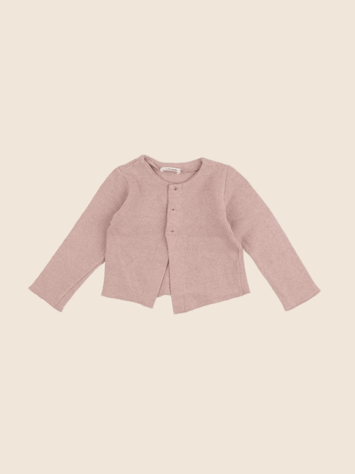 1+ In the family - gilet rose - 12 mois