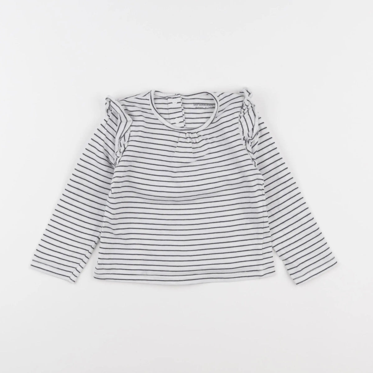 Vertbaudet - tee-shirt bleu - 18 mois