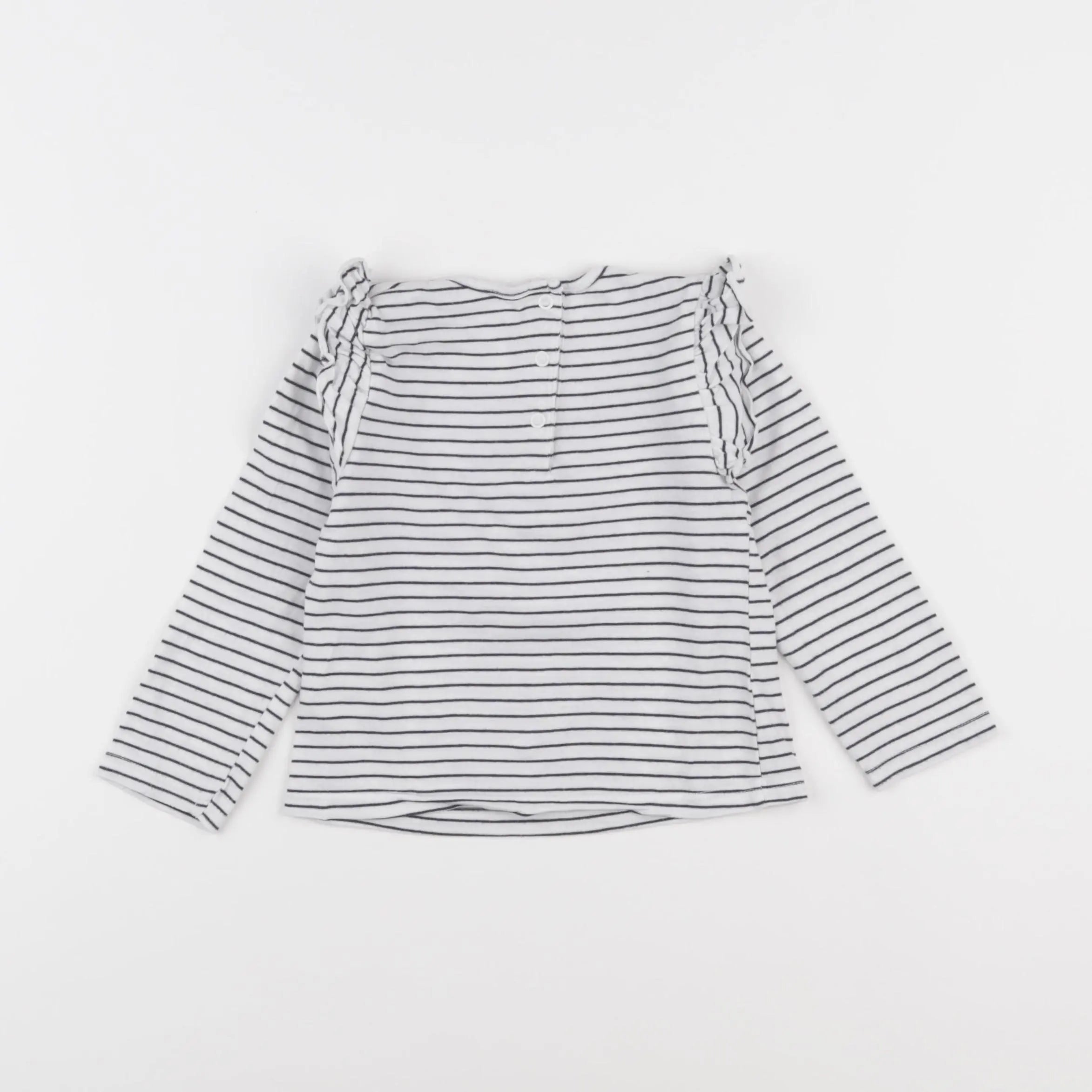 Vertbaudet - tee-shirt bleu - 18 mois