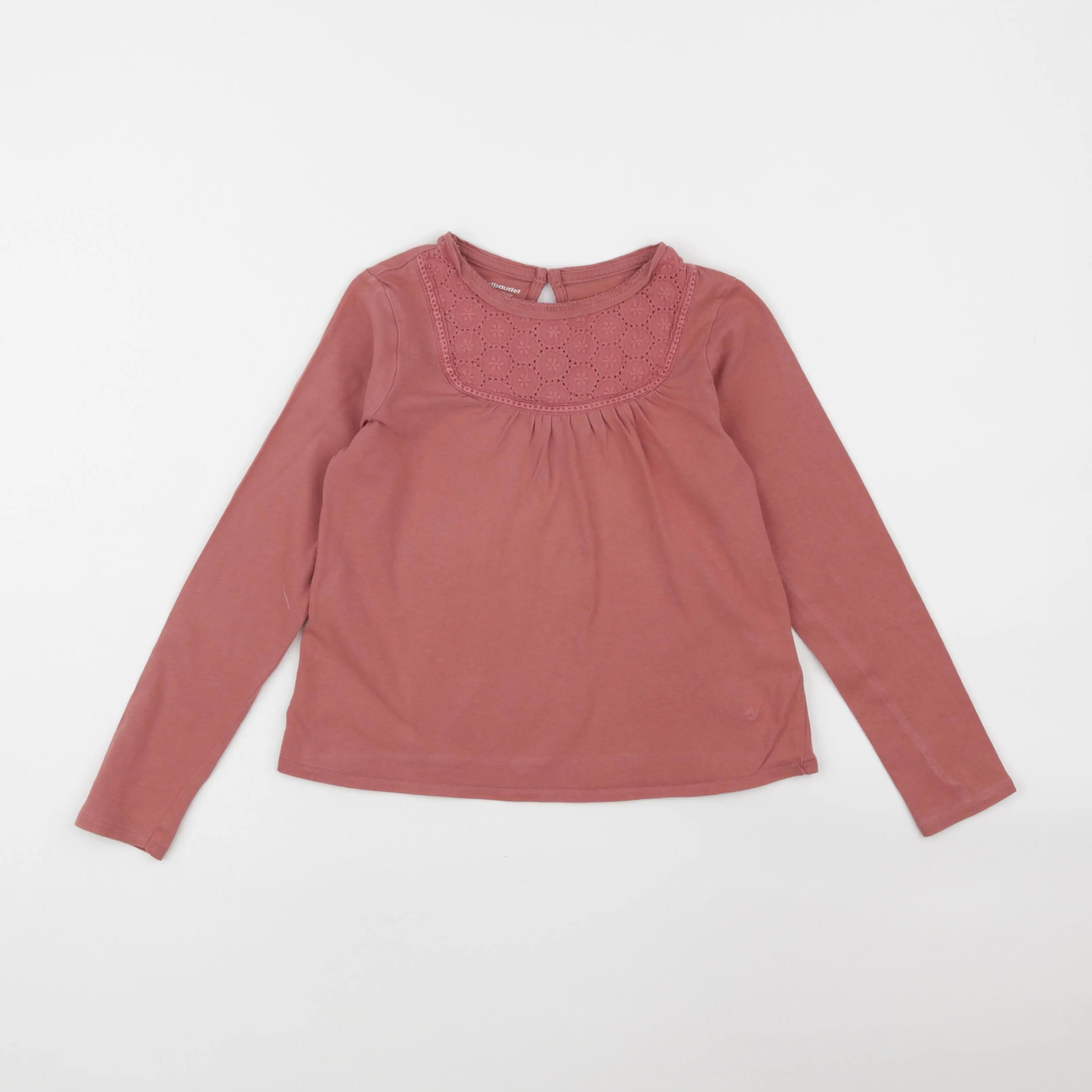 Vertbaudet - tee-shirt rose - 8 ans
