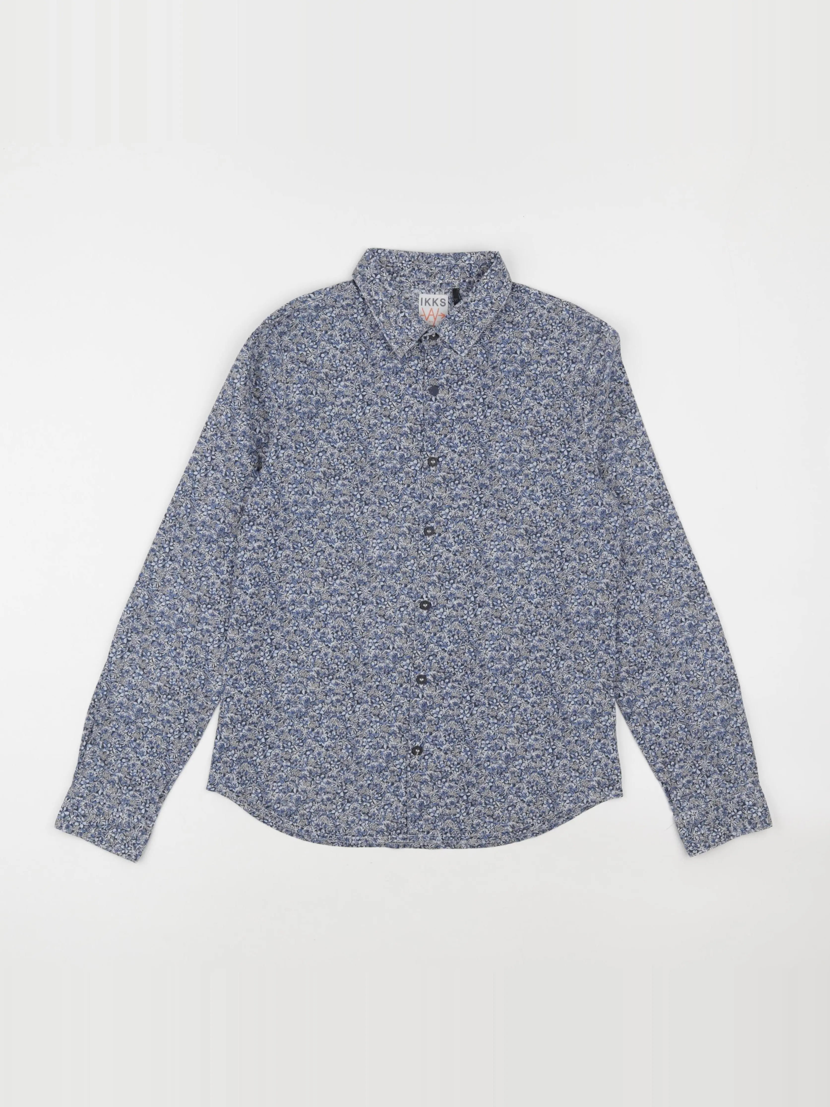 IKKS - chemise bleu - 10 ans