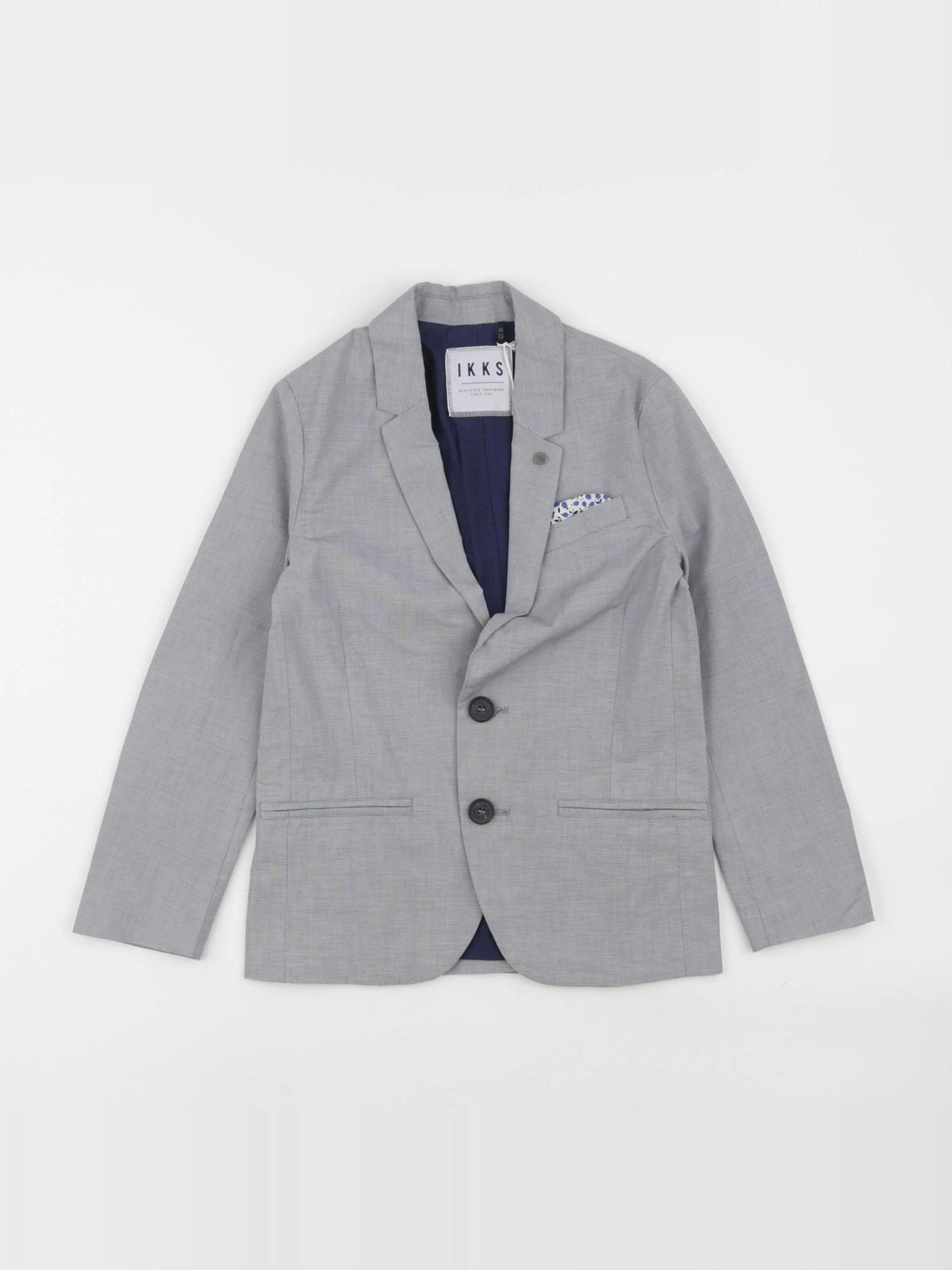 IKKS - veste gris - 8 ans