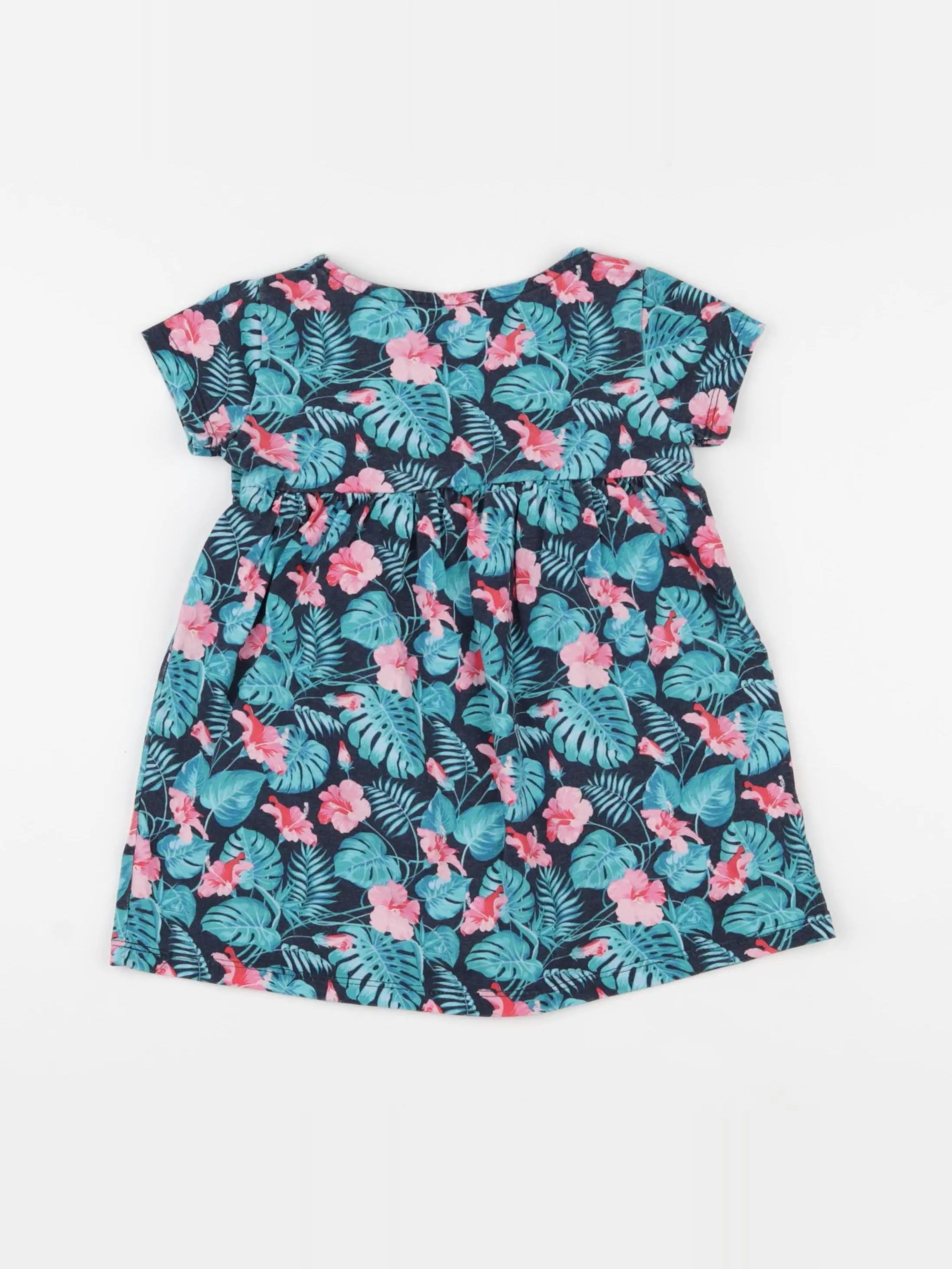 Vertbaudet - robe bleu - 2 ans
