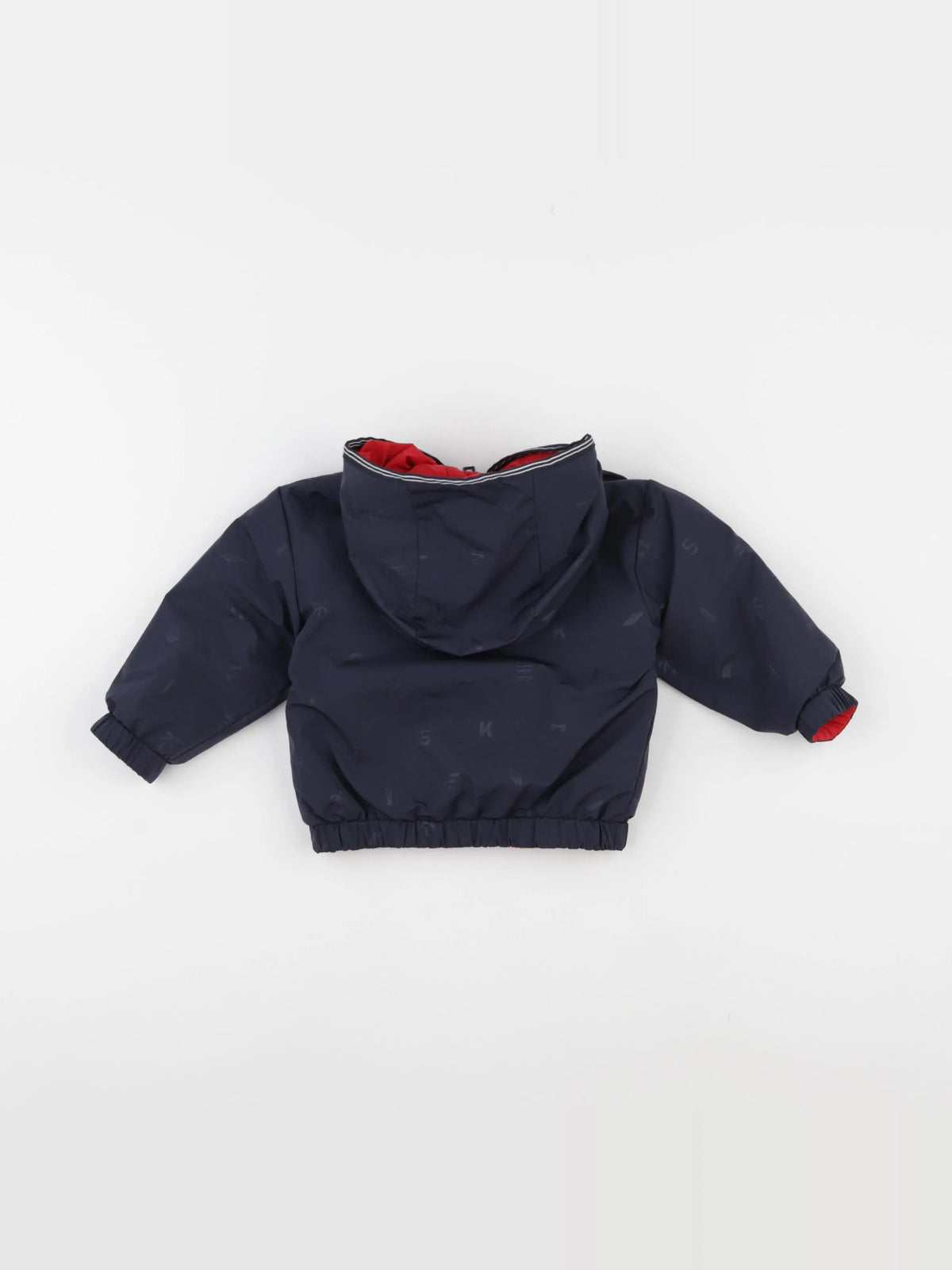 IKKS - veste réversible bleu - 12 mois