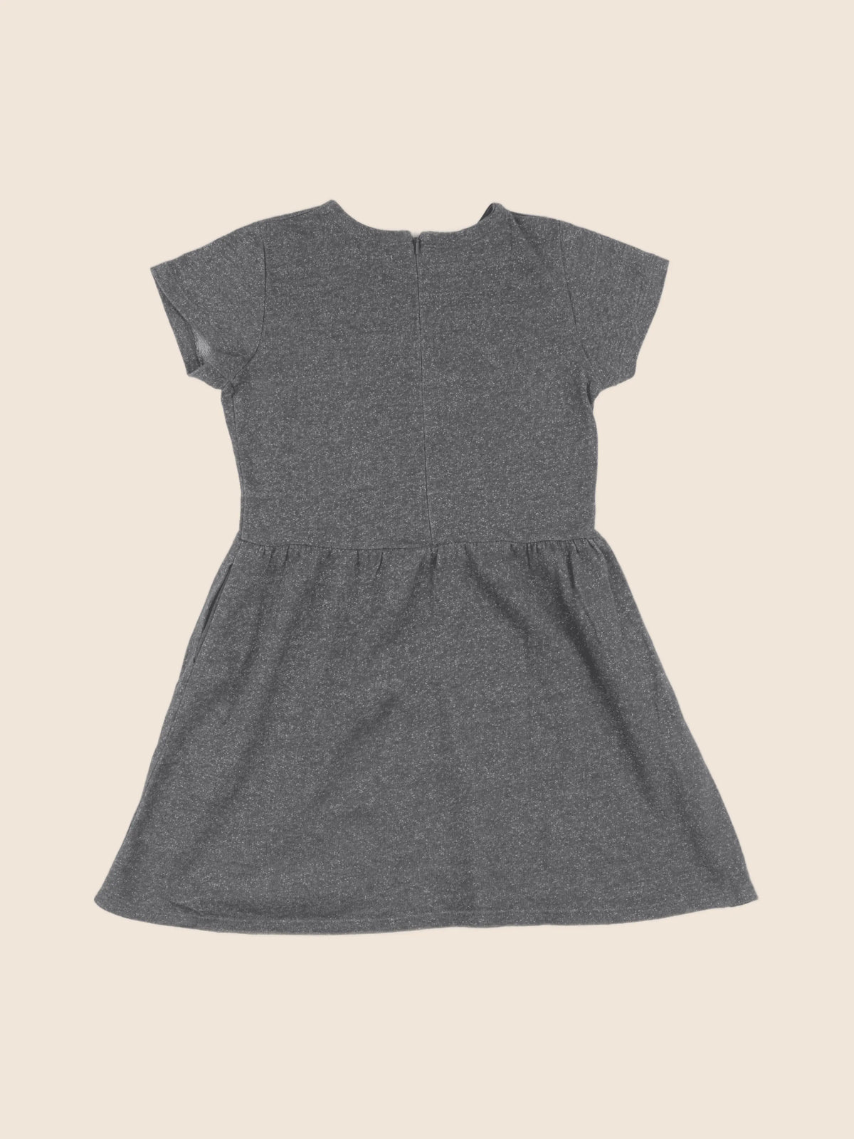 Monoprix - robe gris - 10 ans