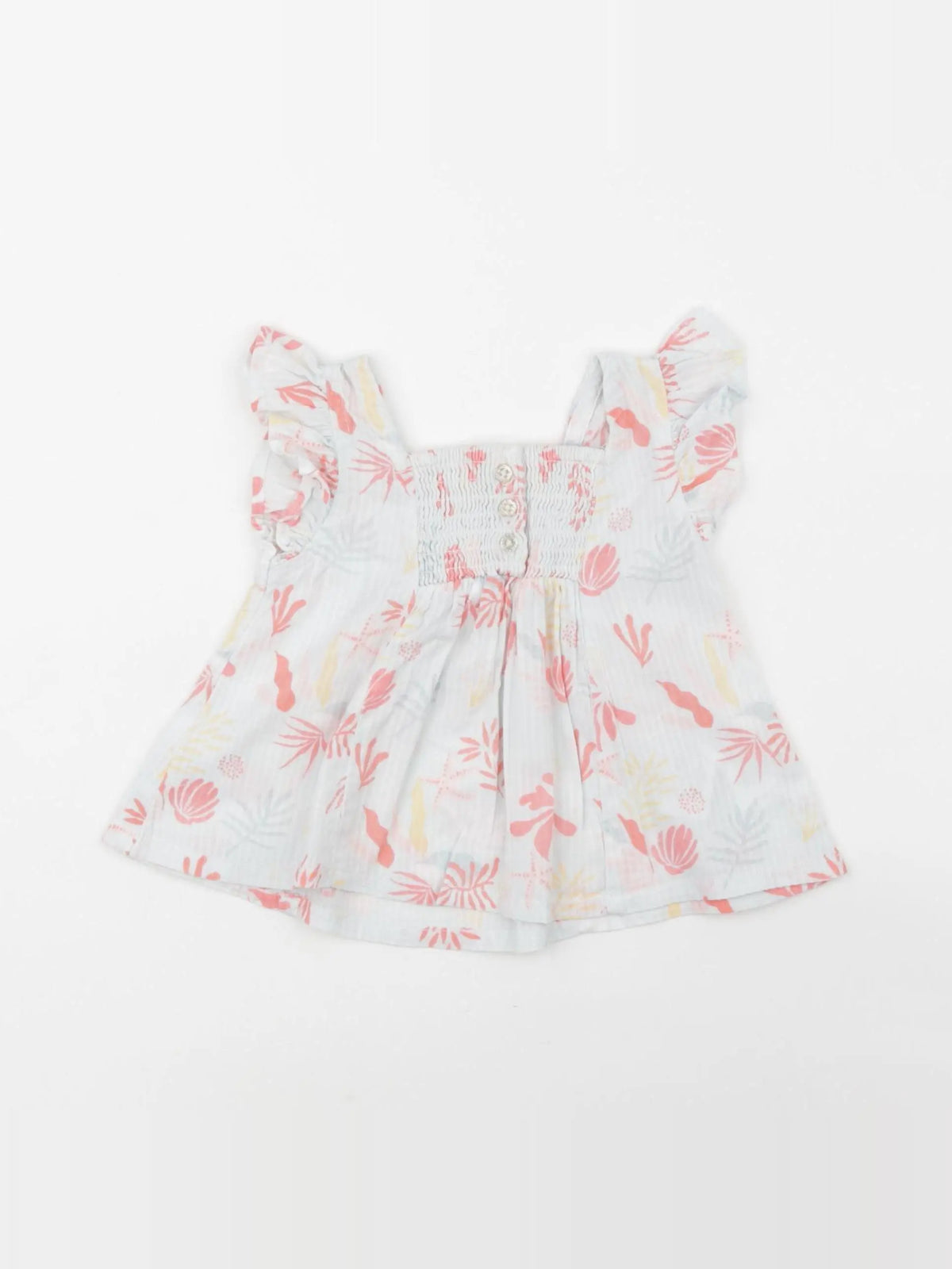 Tape à l'oeil - blouse bleu - 6 mois