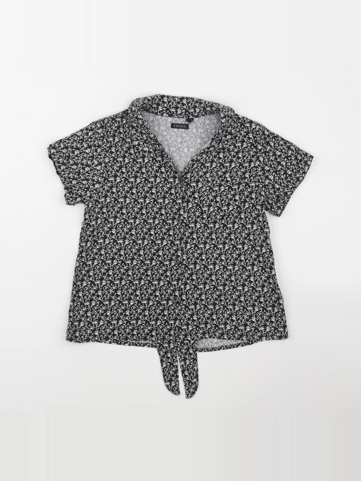 IKKS - chemise blanc, bleu - 8 ans