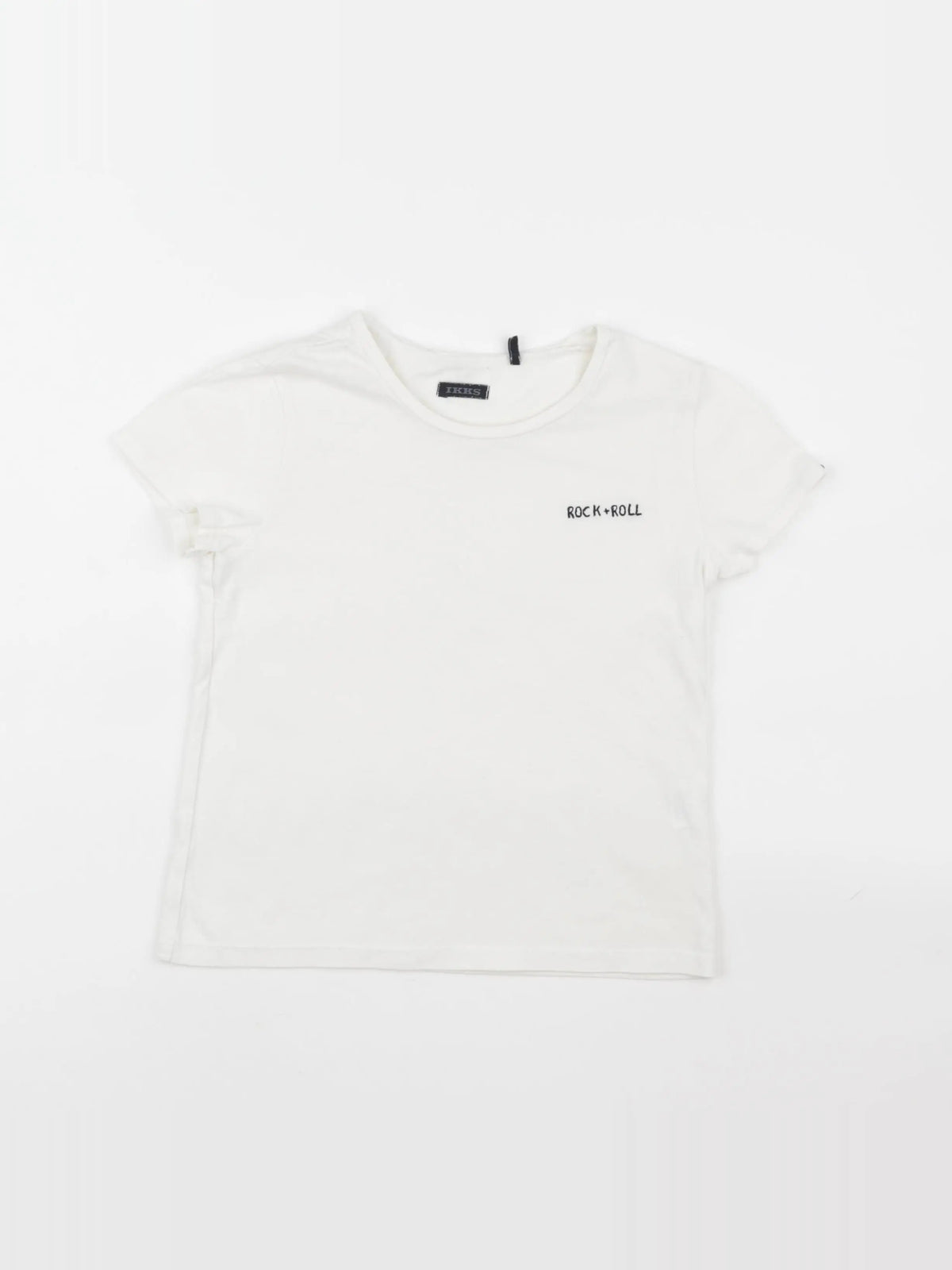 IKKS - tee-shirt beige - 8 ans