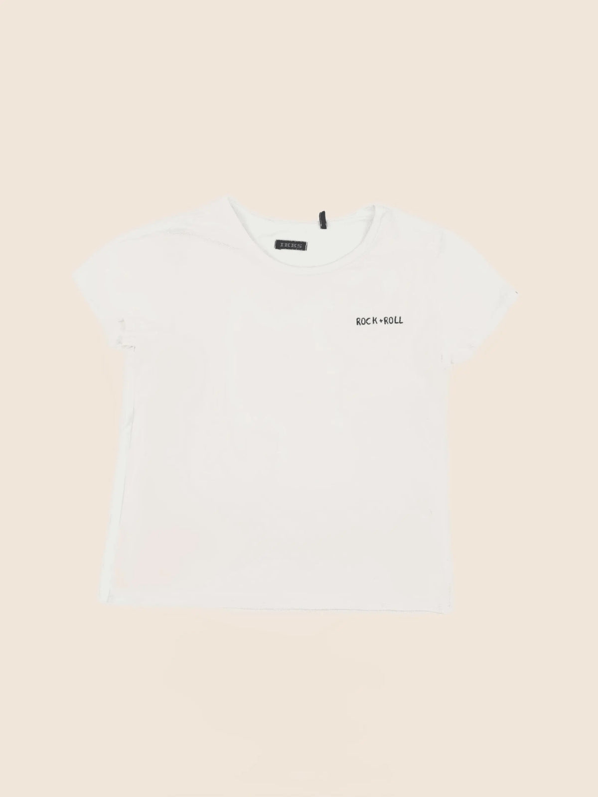 IKKS - tee-shirt beige - 8 ans