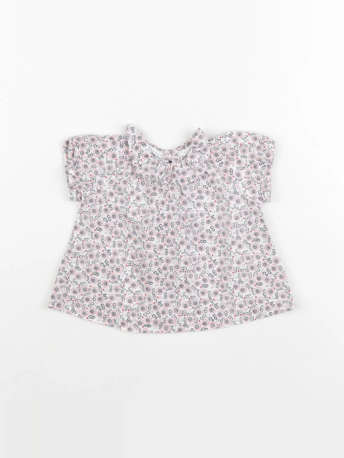 Petit Bateau - blouse blanc - 3 mois