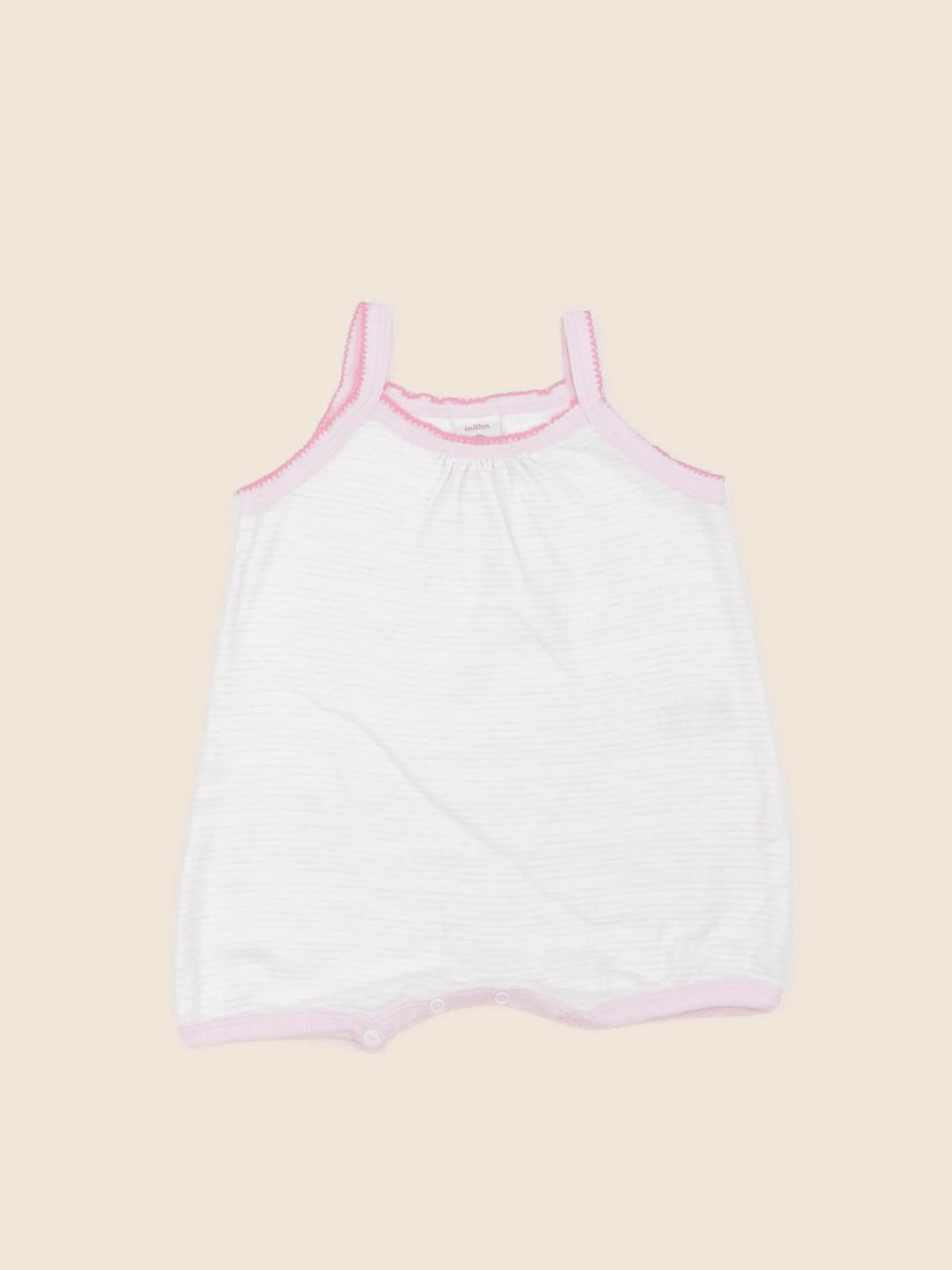 Petit Bateau - combinaison rose - 6 mois