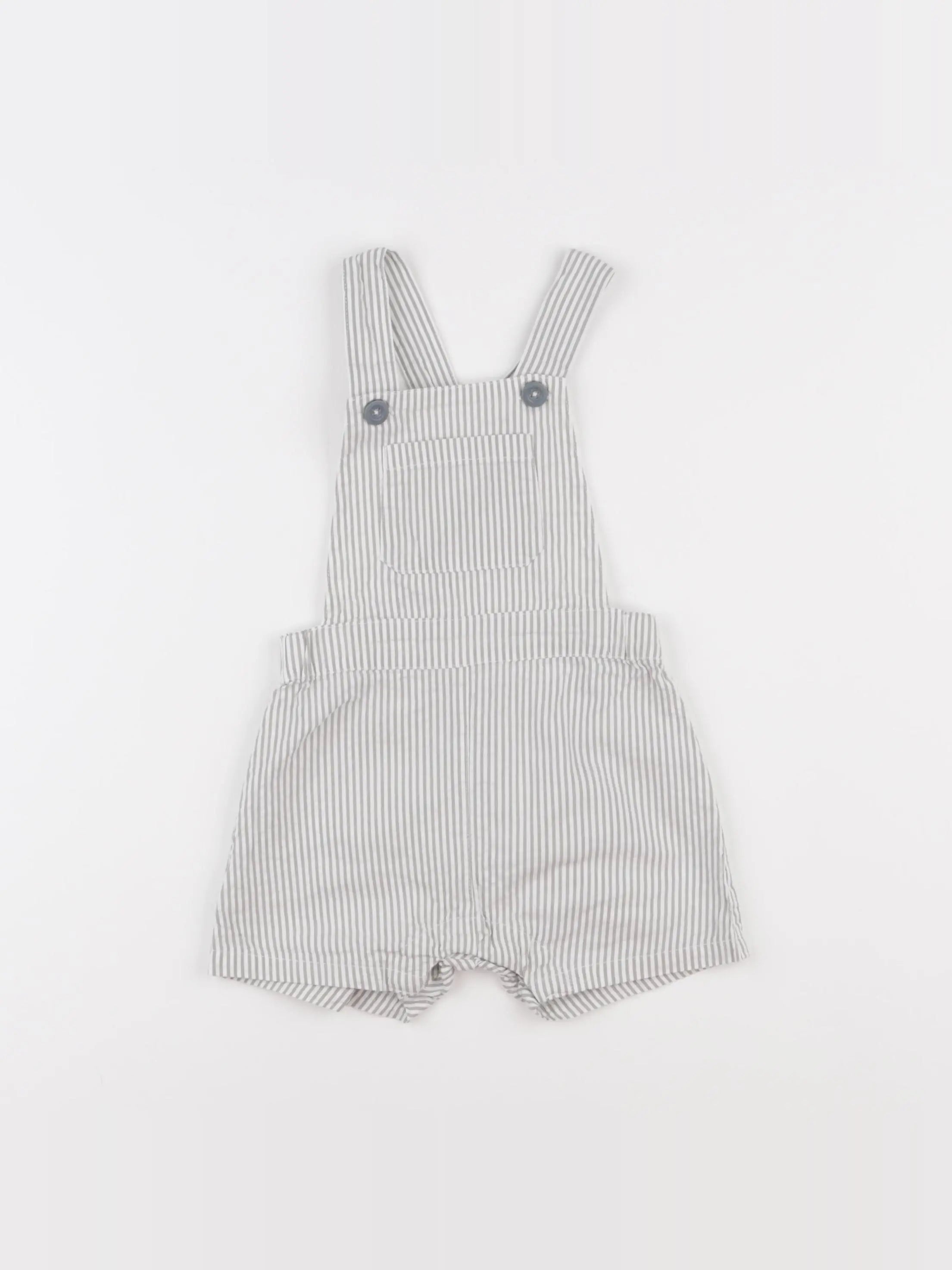 Petit Bateau - salopette multicolore - 6 mois