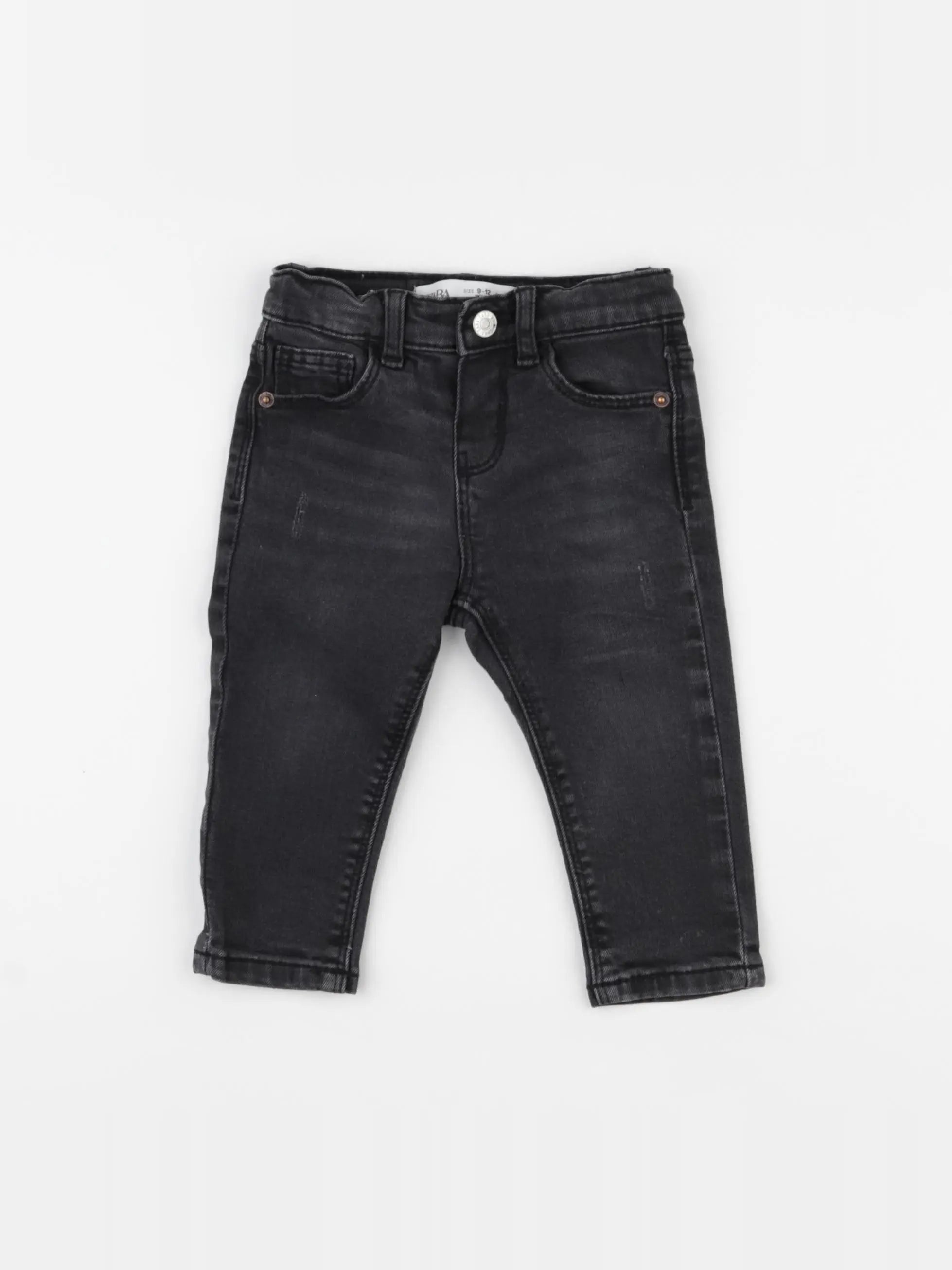 Zara - jean noir - 9/12 mois